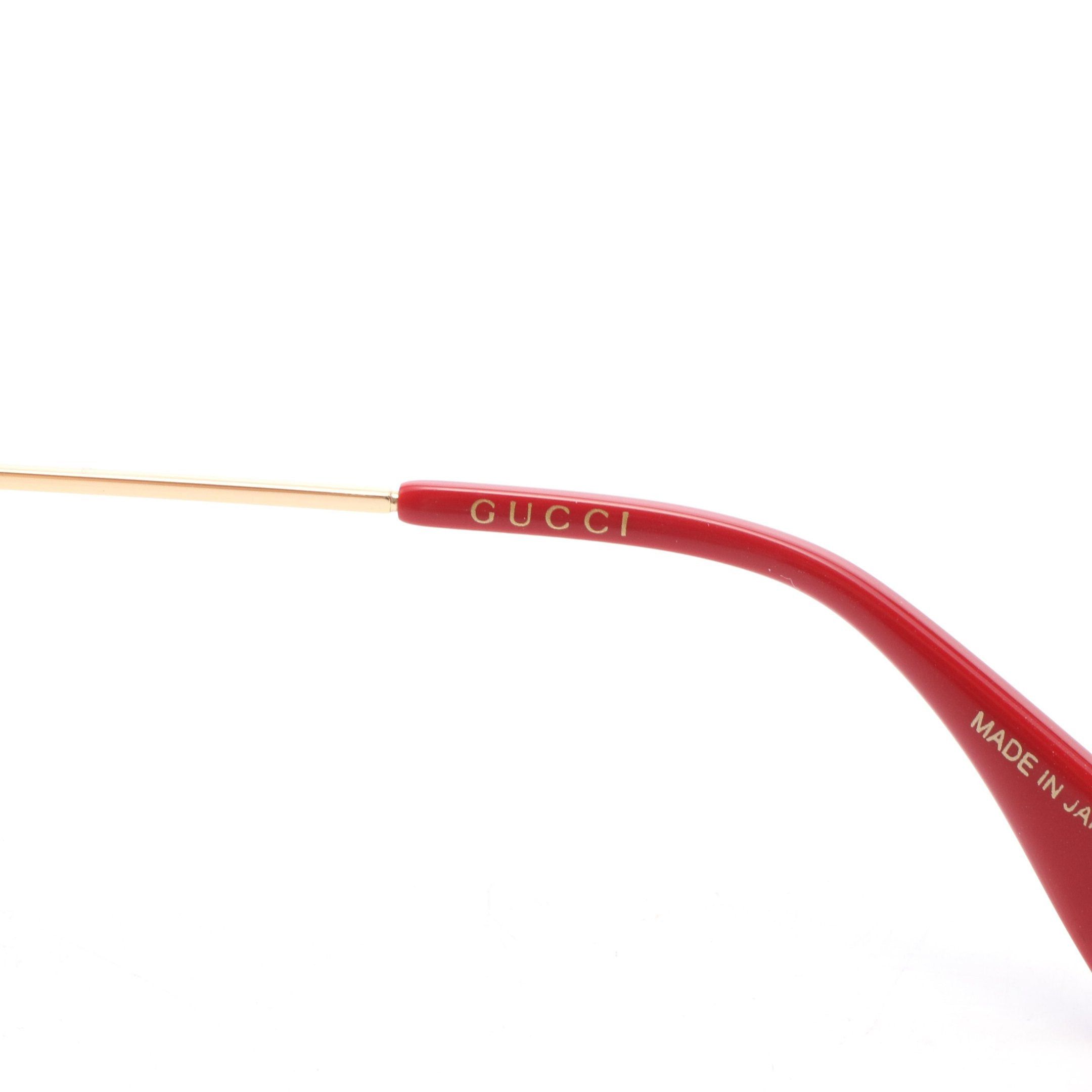 Gucci Gucci Sunglasses Gold Size ONE SIZE - 4 Thumbnail