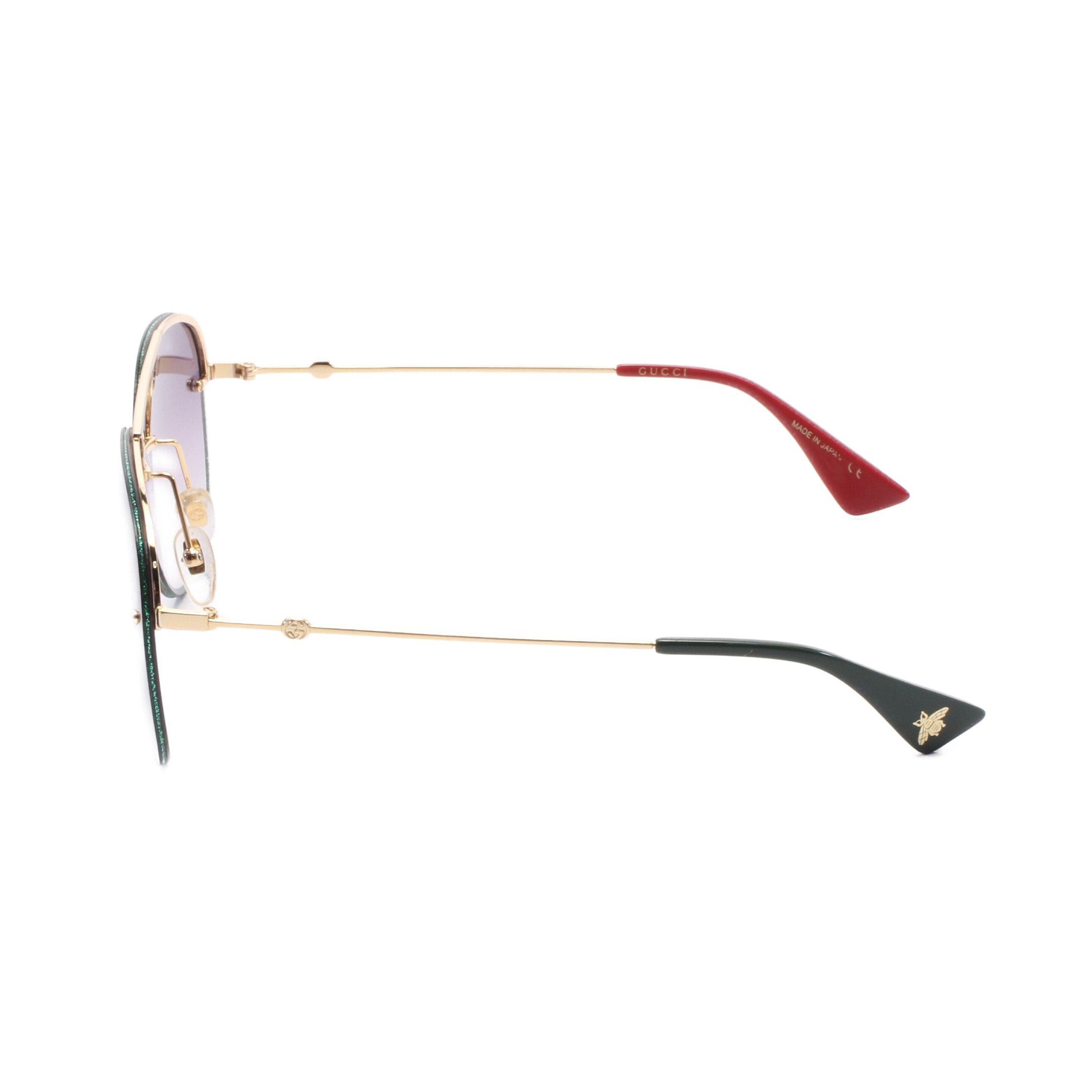 Gucci Gucci Sunglasses Gold Size ONE SIZE - 3 Thumbnail