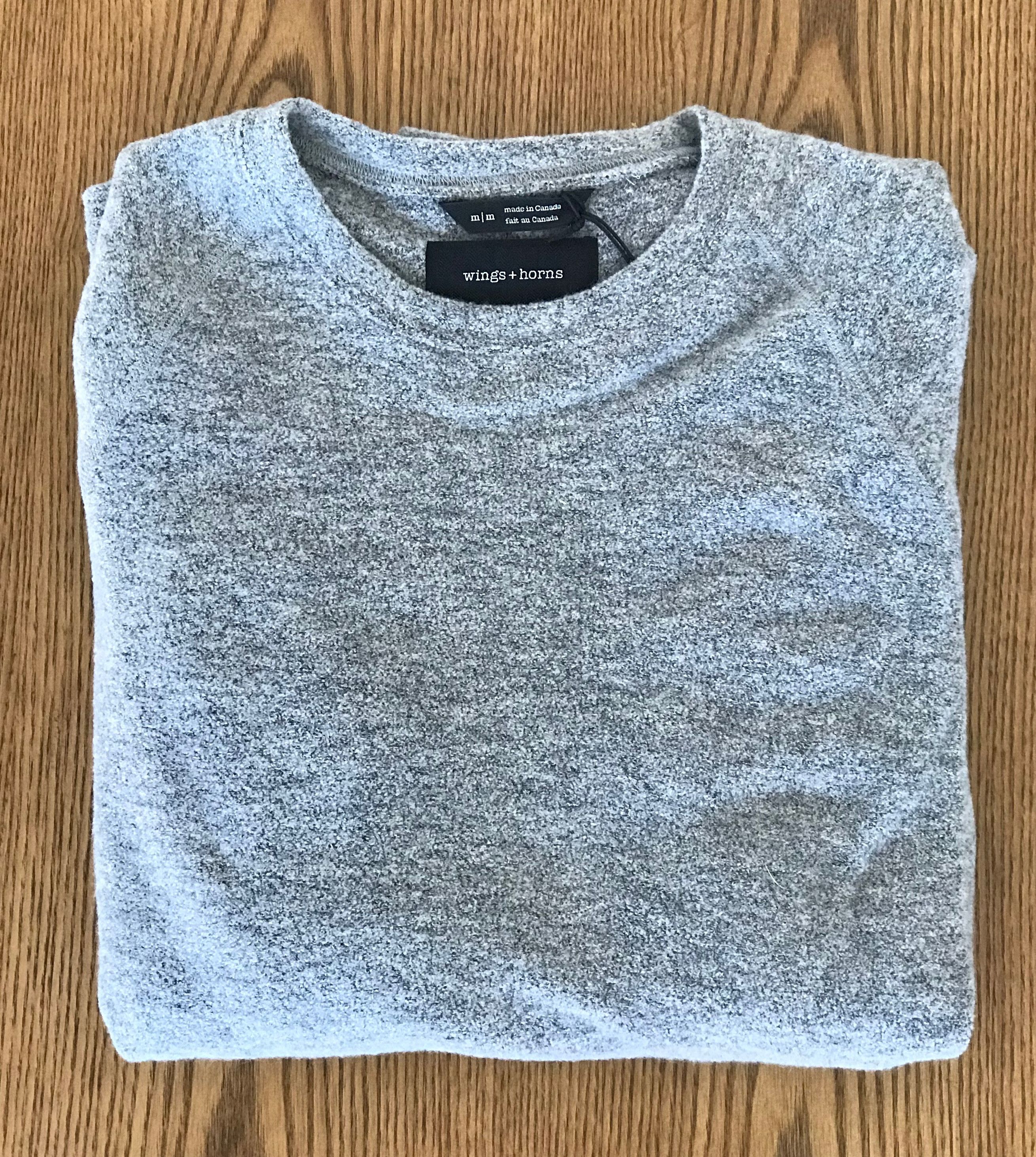 Orders WINGS + HORNS Felted Wool Sweater in