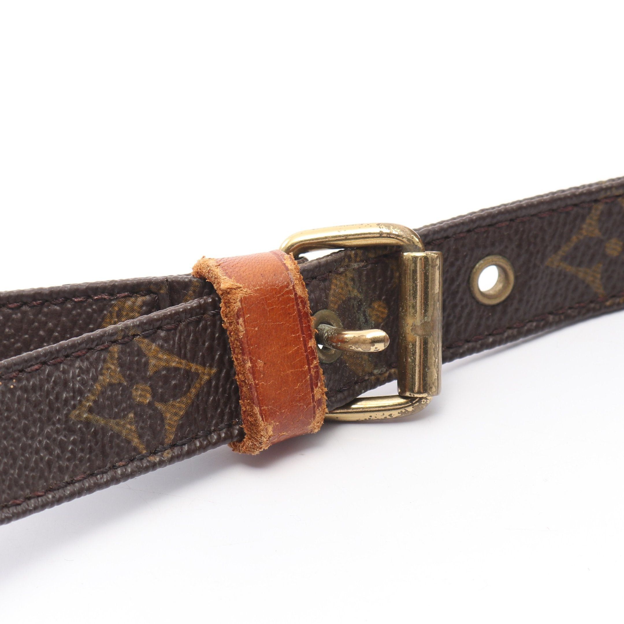 Louis Vuitton Louis Vuitton Nil Monogram Shoulder Bag Leather Brown Size ONE SIZE - 12 Thumbnail