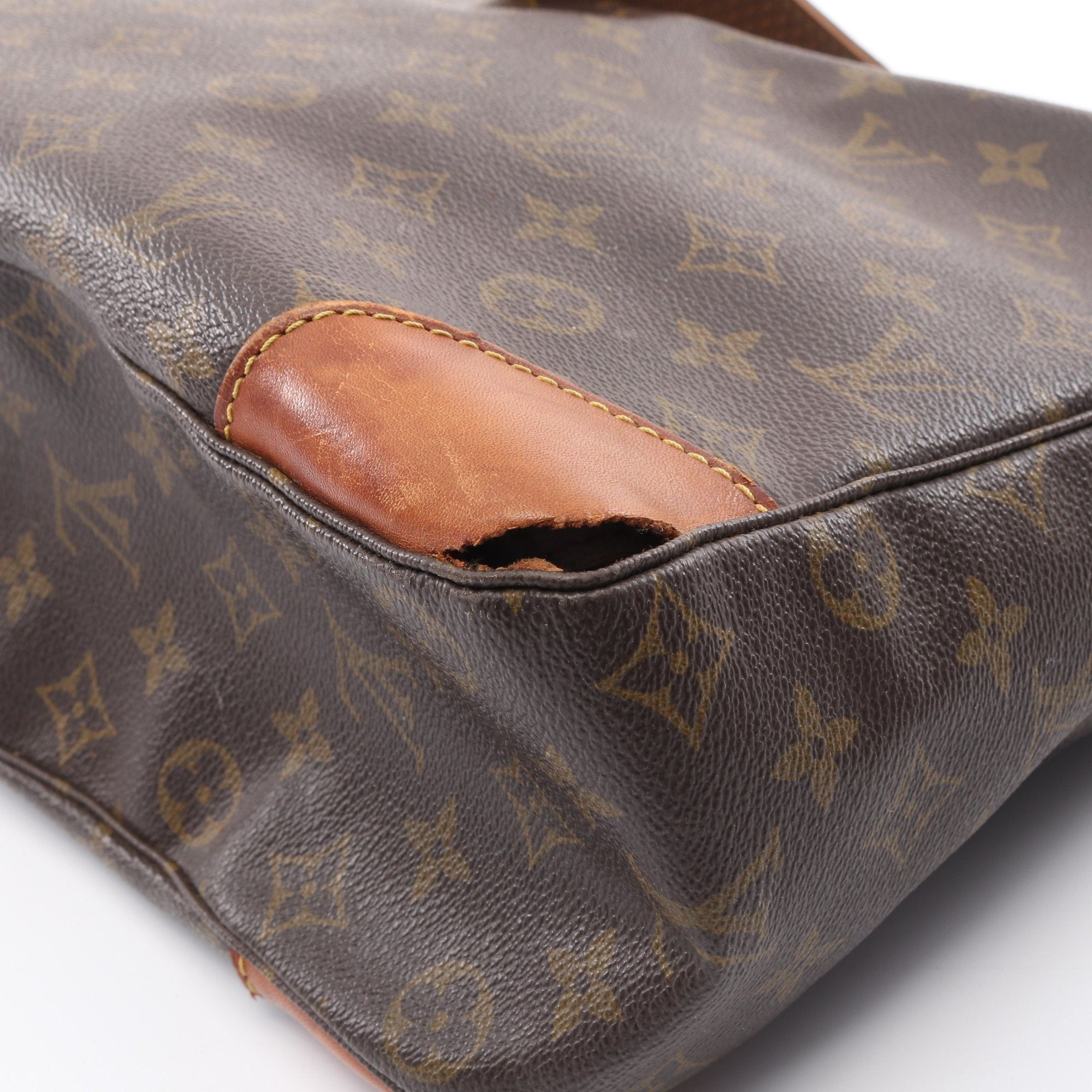 Louis Vuitton Louis Vuitton Boulogne 35 Monogram Shoulder Bag Leather Brown Size ONE SIZE - 6 Thumbnail