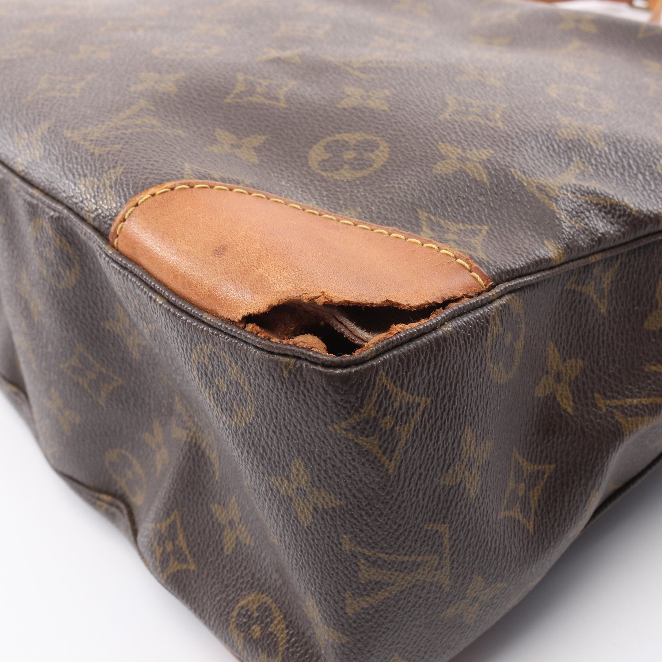 Louis Vuitton Louis Vuitton Boulogne 35 Monogram Shoulder Bag Leather Brown Size ONE SIZE - 7 Thumbnail