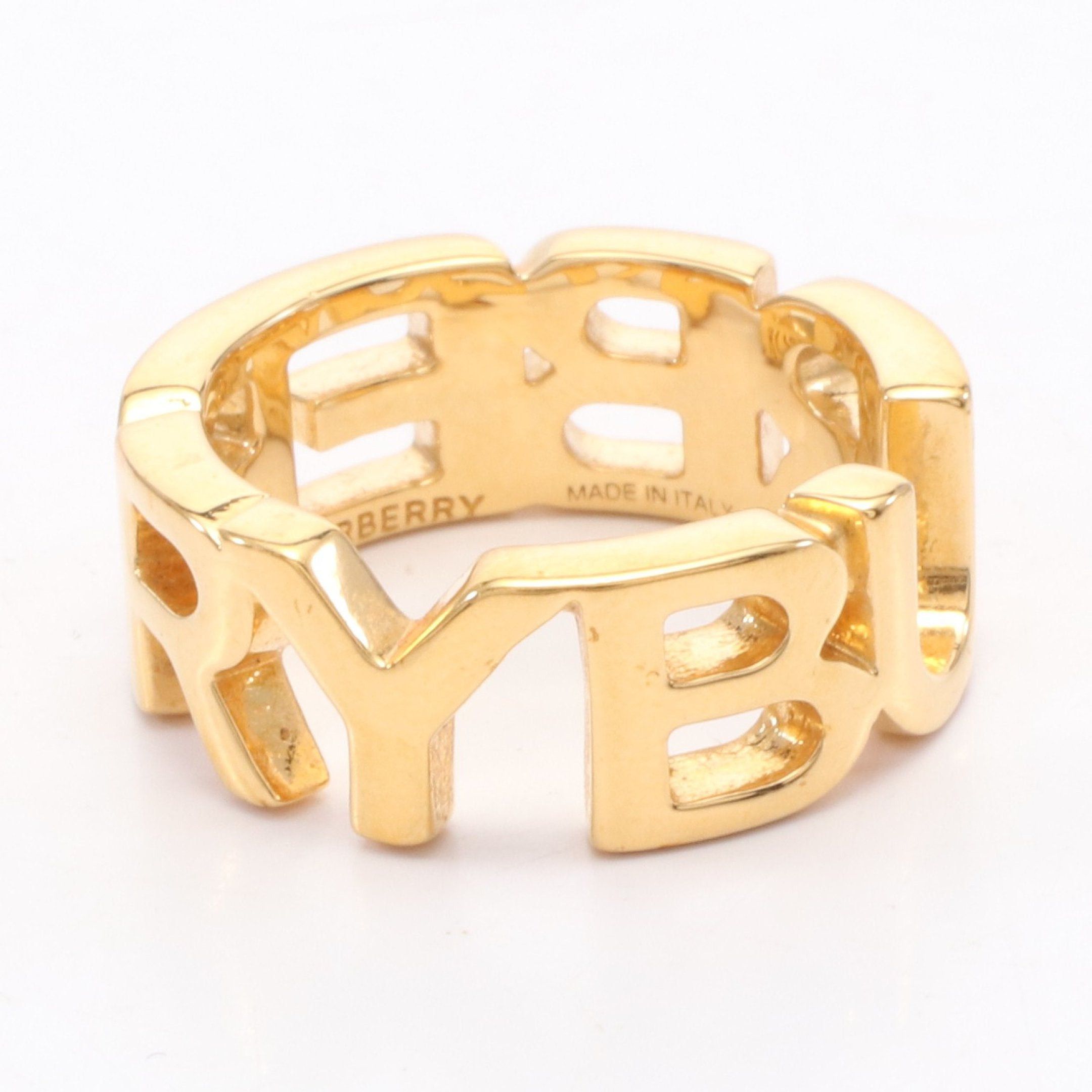 Burberry Burberry Ring Gp Gold Size ONE SIZE - 3 Thumbnail