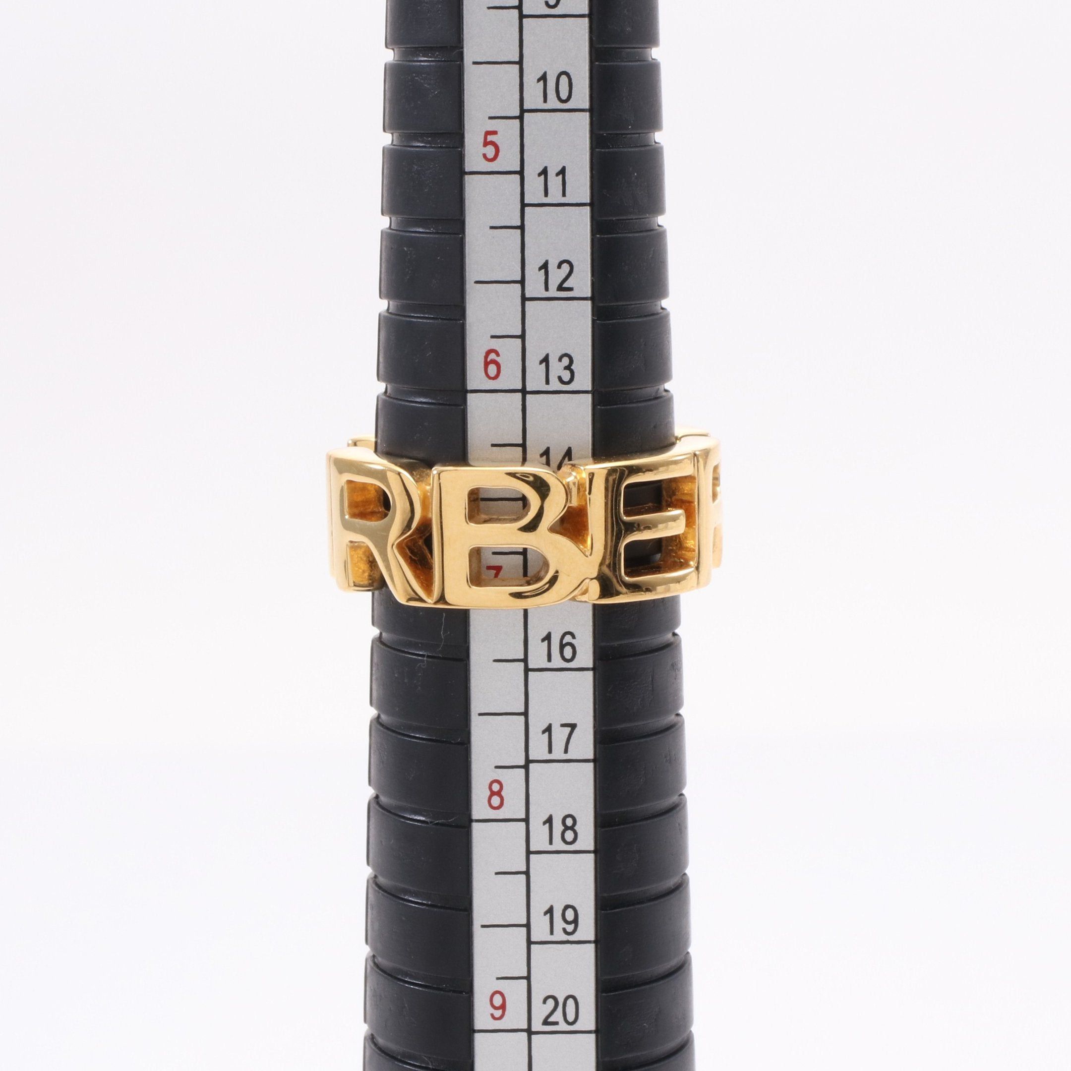 Burberry Burberry Ring Gp Gold Size ONE SIZE - 5 Thumbnail