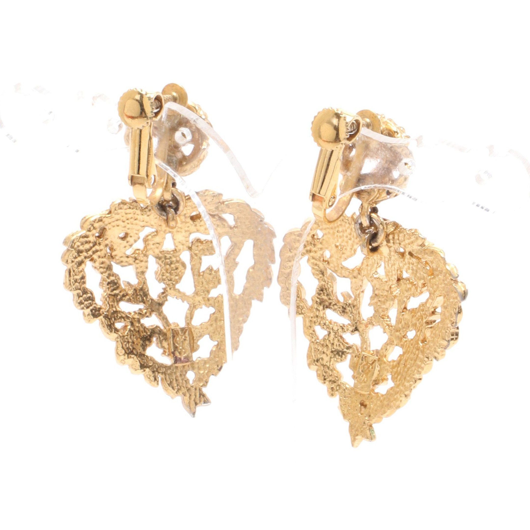 Yves Saint Laurent Yves Saint Laurent Earrings Gp Gold Size ONE SIZE - 2 Thumbnail