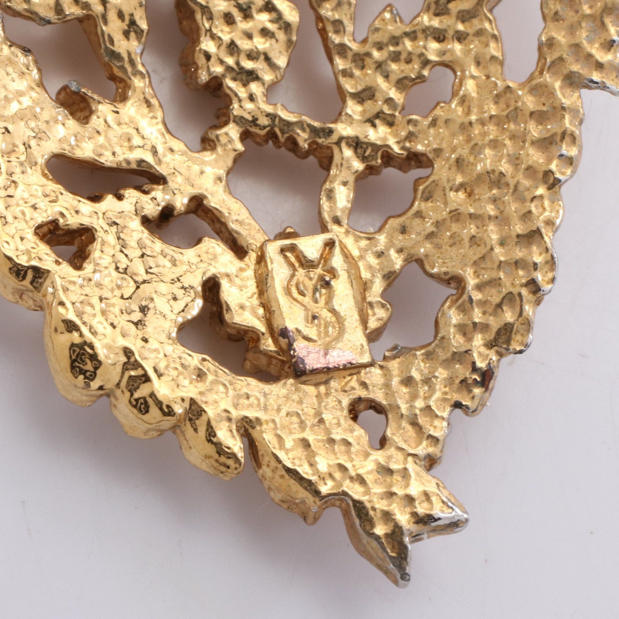 Yves Saint Laurent Yves Saint Laurent Earrings Gp Gold Size ONE SIZE - 3 Thumbnail