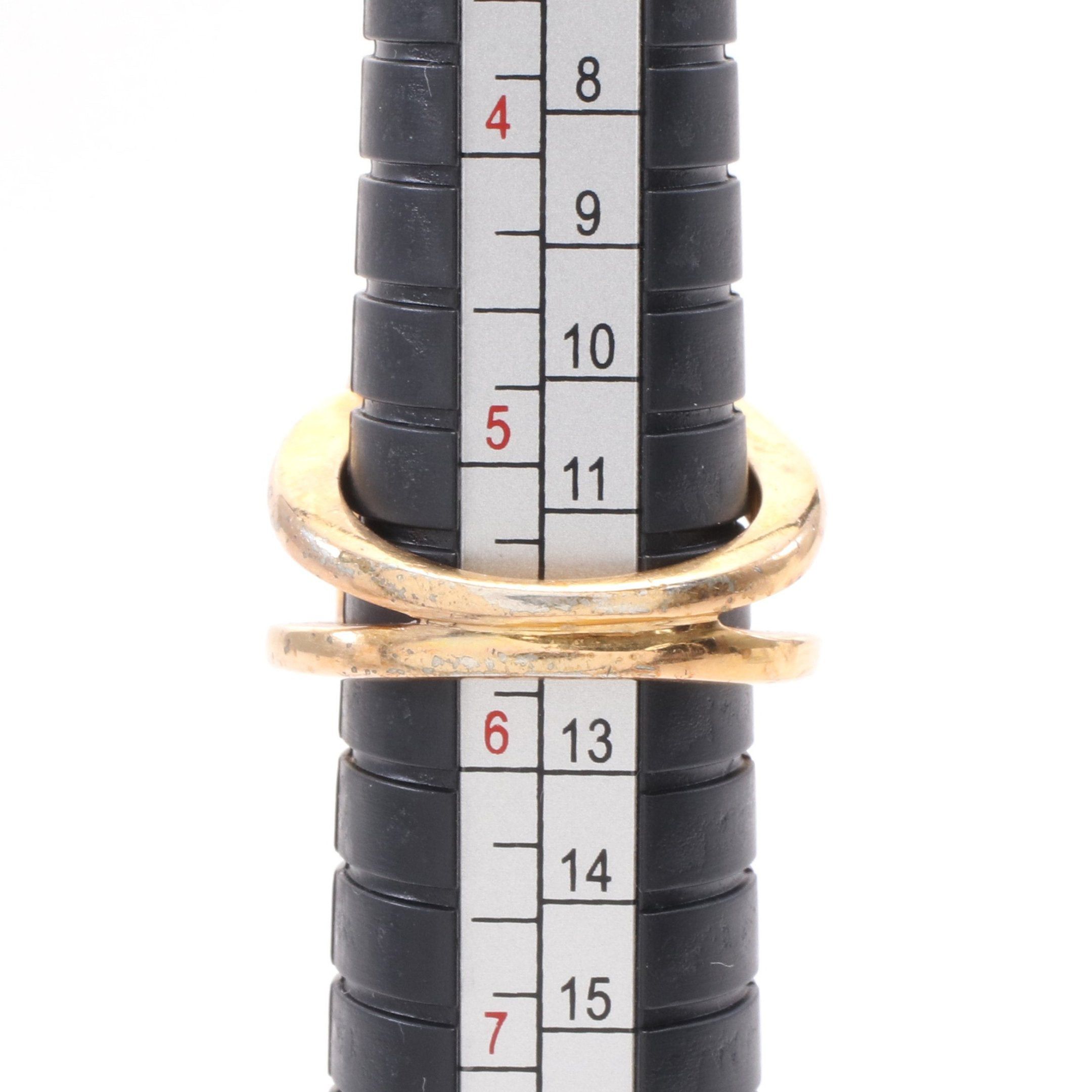 Hermes Hermes Corozo Ring Gp Gold Size ONE SIZE - 5 Thumbnail