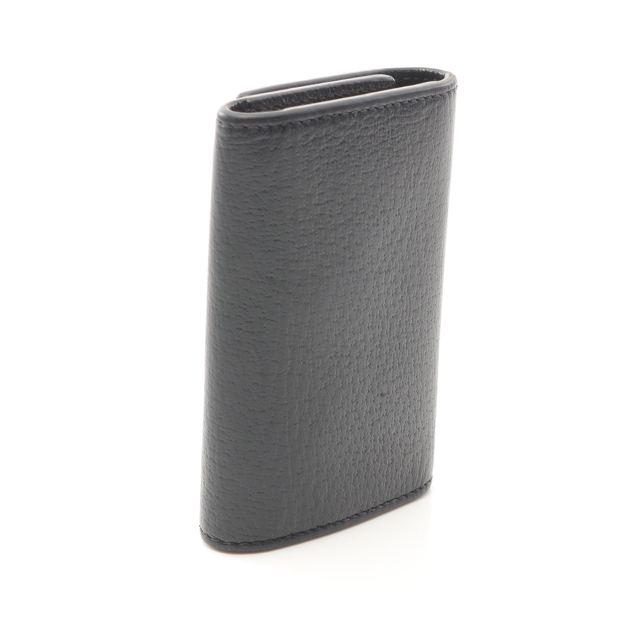 Gucci Gucci Gg Marmont 6 Key Case Leather Black Size ONE SIZE - 2 Thumbnail