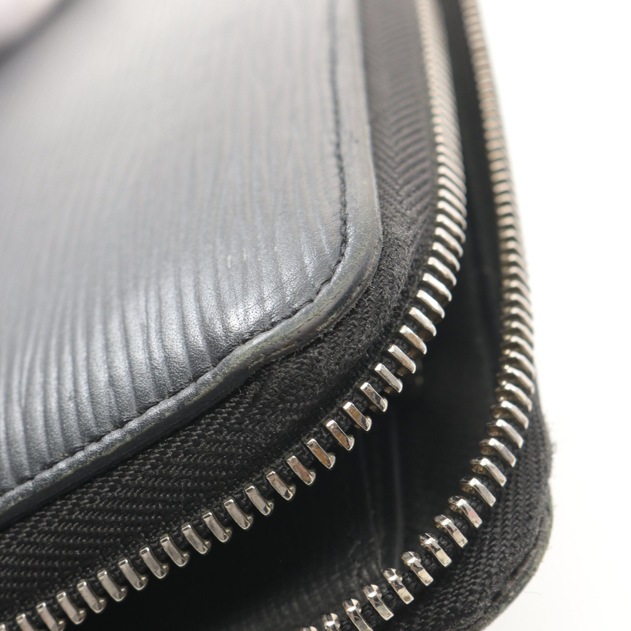 Louis Vuitton Louis Vuitton Zippy Organizer Nm Epi Noir Round Zipper Bifold Wallet Leather Black Size ONE SIZE - 9 Thumbnail