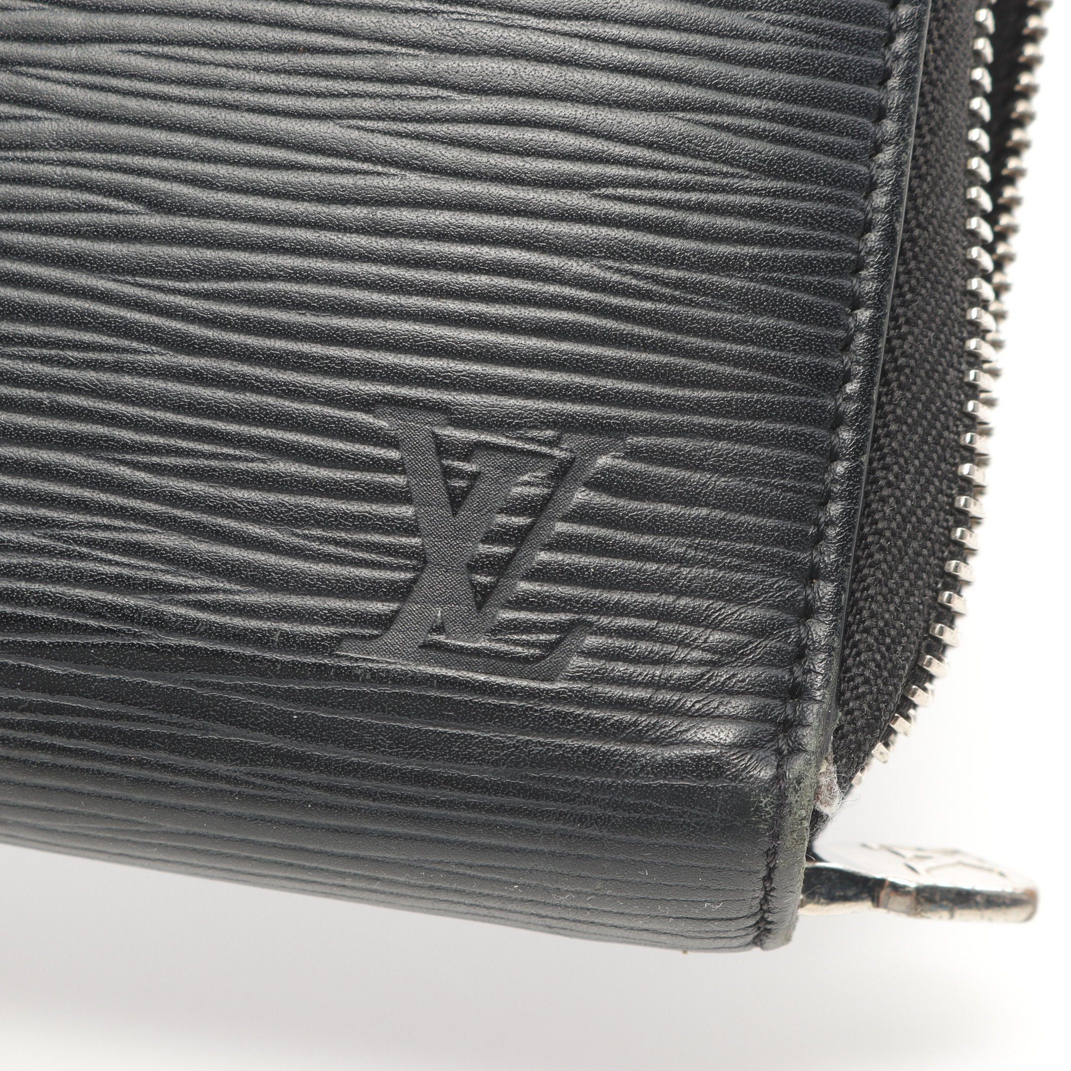 Louis Vuitton Louis Vuitton Zippy Organizer Nm Epi Noir Round Zipper Bifold Wallet Leather Black Size ONE SIZE - 8 Thumbnail