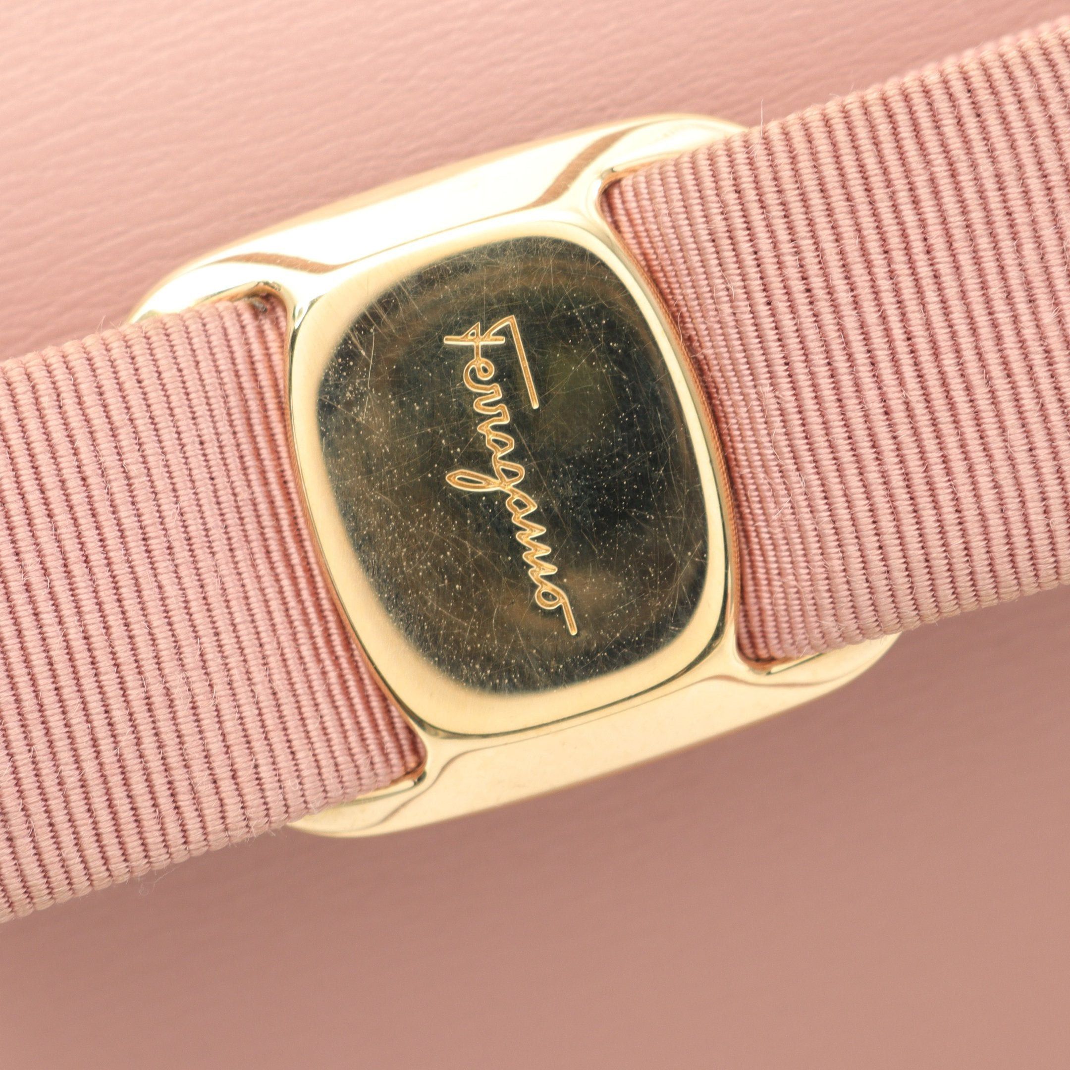 Salvatore Ferragamo Salvatore Ferragamo Vara Ribbon Handbag Leather Pink Size ONE SIZE - 6 Thumbnail
