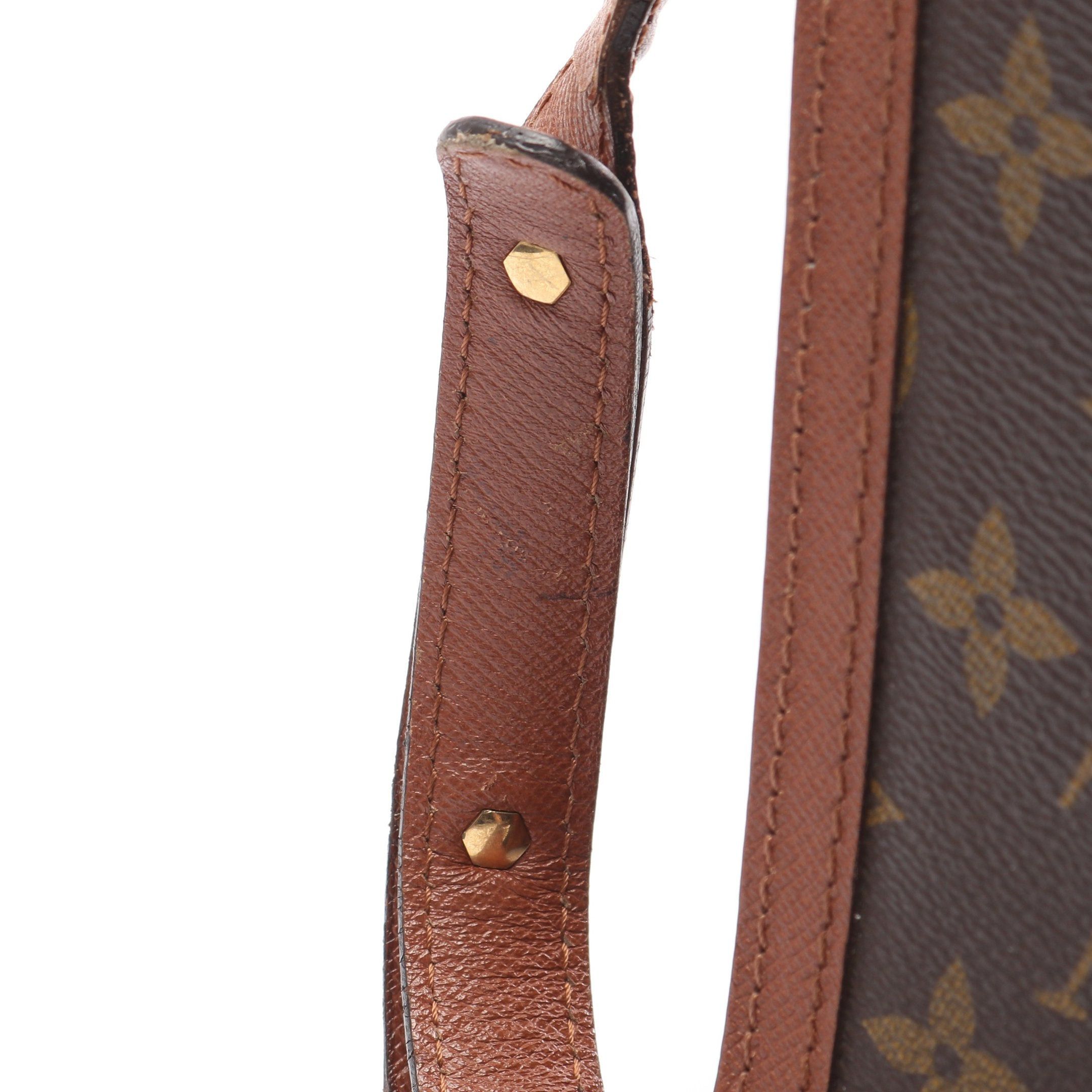 Louis Vuitton Louis Vuitton Raspail Monogram Shoulder Bag Leather Brown Size ONE SIZE - 12 Thumbnail
