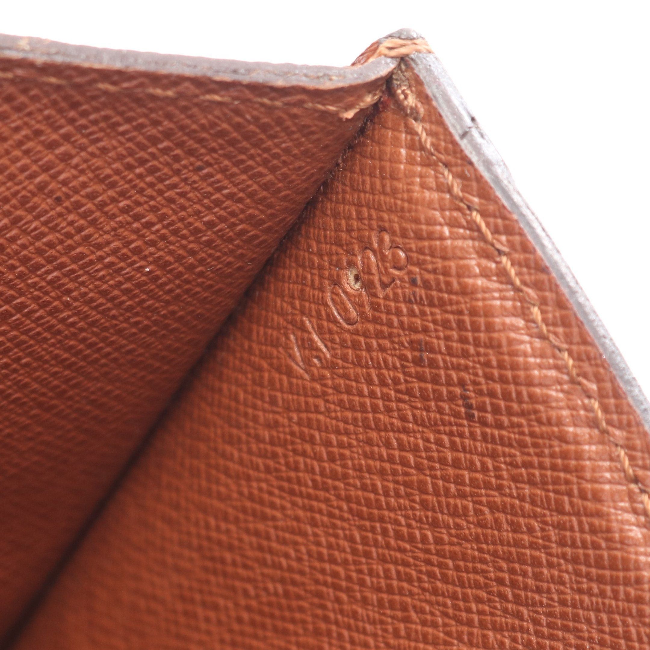 Louis Vuitton Louis Vuitton Raspail Monogram Shoulder Bag Leather Brown Size ONE SIZE - 5 Thumbnail