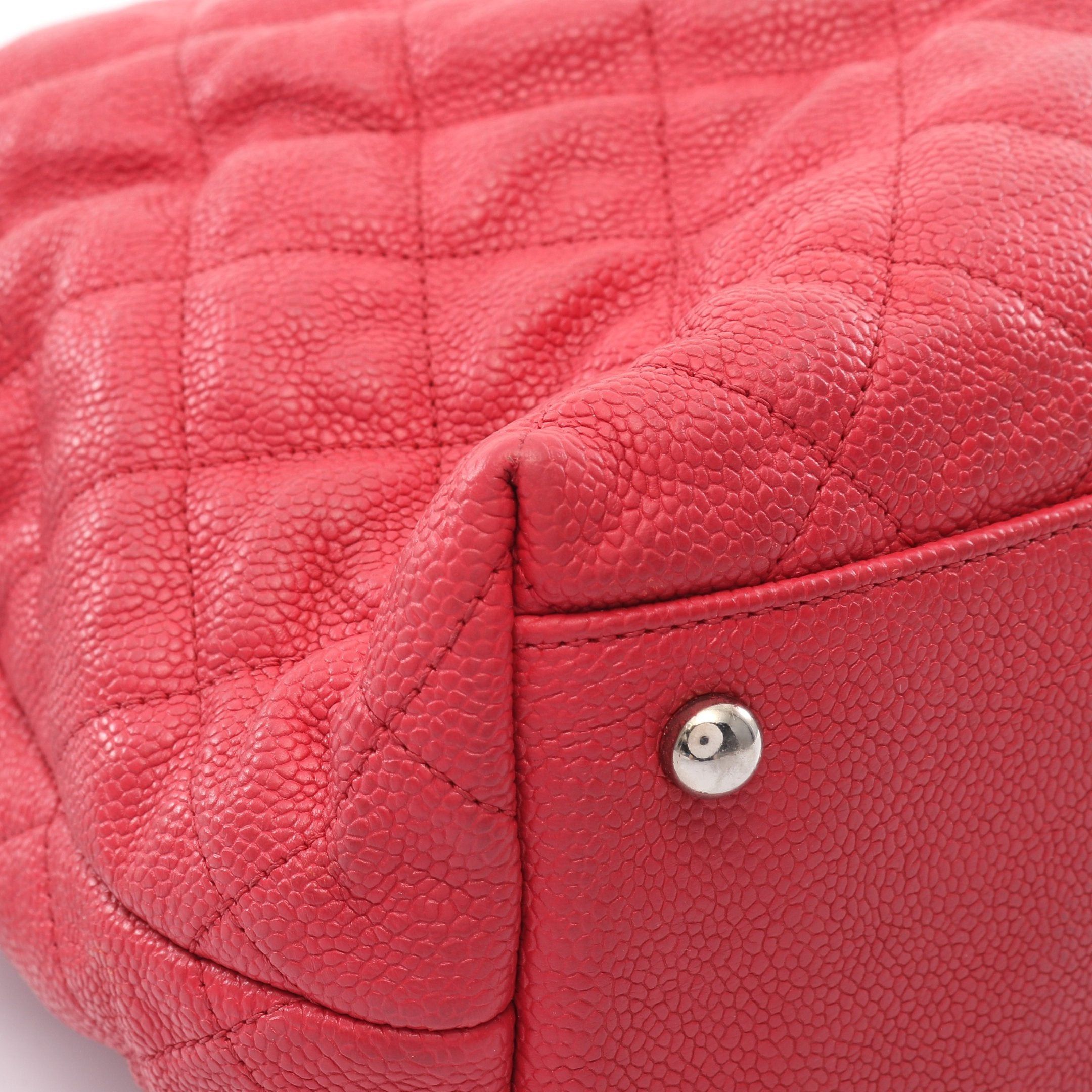 Chanel Chanel Matelasse Chain Shoulder Bag Caviar Skin Pink Red Silver Hardware Size ONE SIZE - 6 Thumbnail
