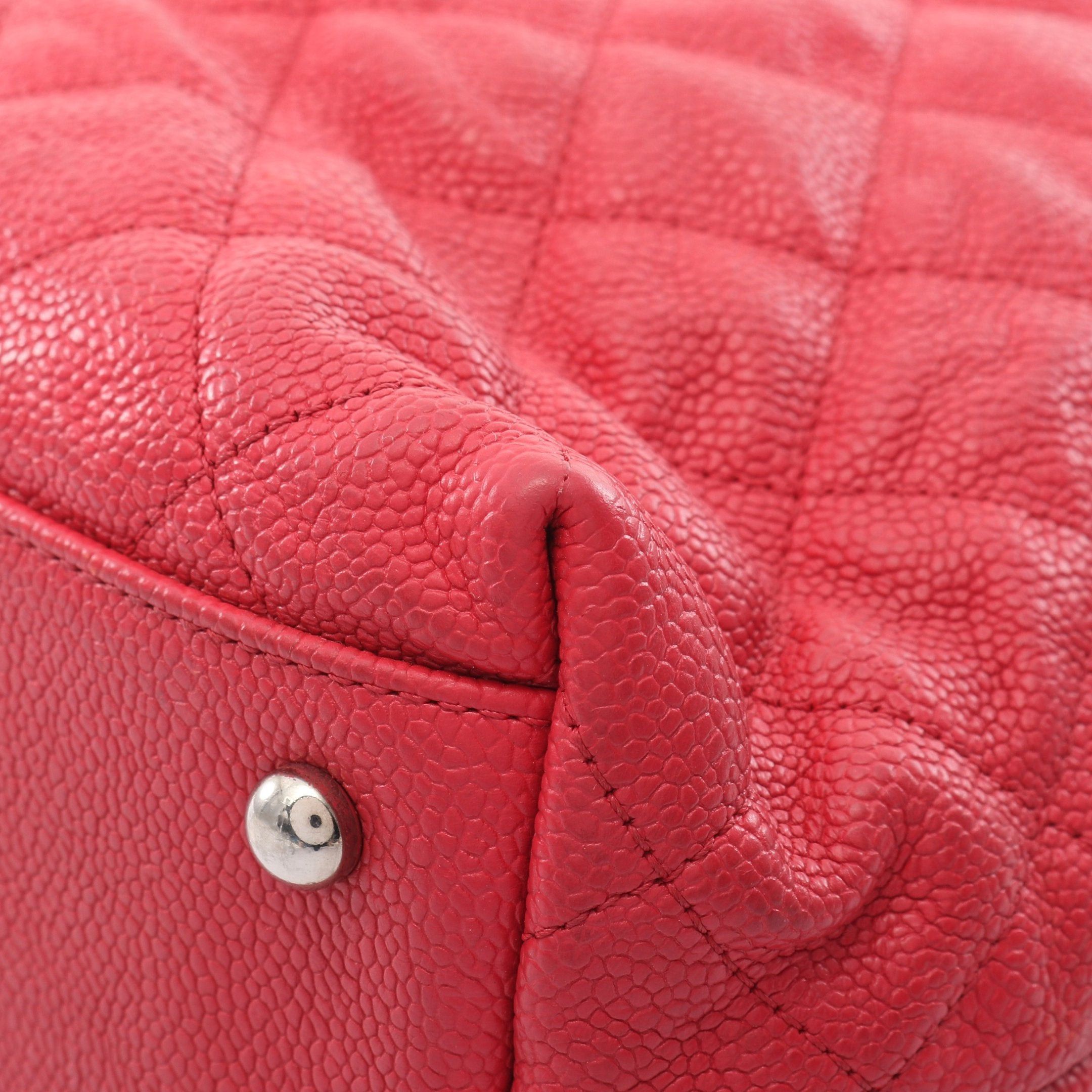 Chanel Chanel Matelasse Chain Shoulder Bag Caviar Skin Pink Red Silver Hardware Size ONE SIZE - 7 Thumbnail