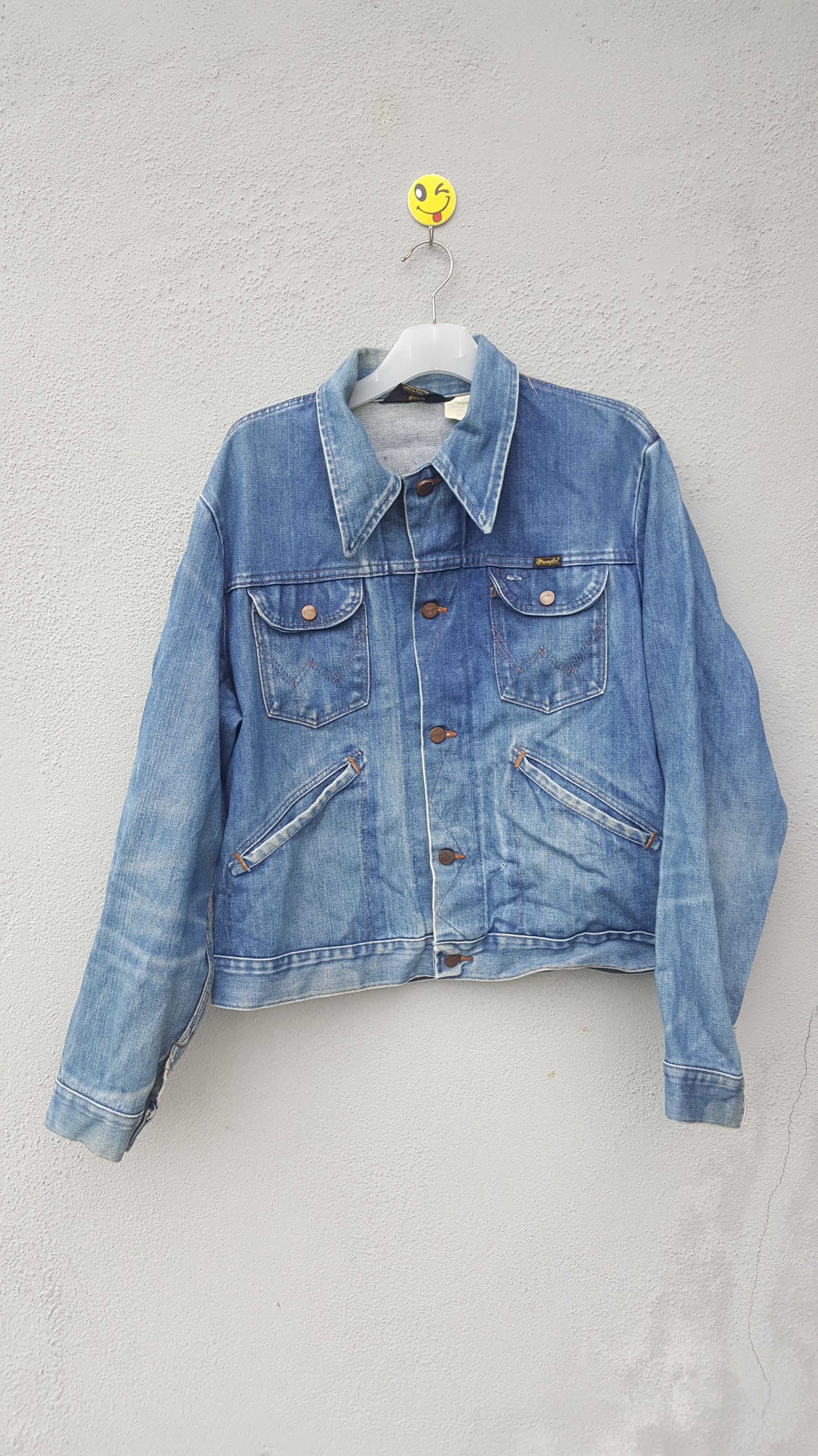 Vintage Rare 70s Wrangler Jacket Like Liam Gallagher Grailed