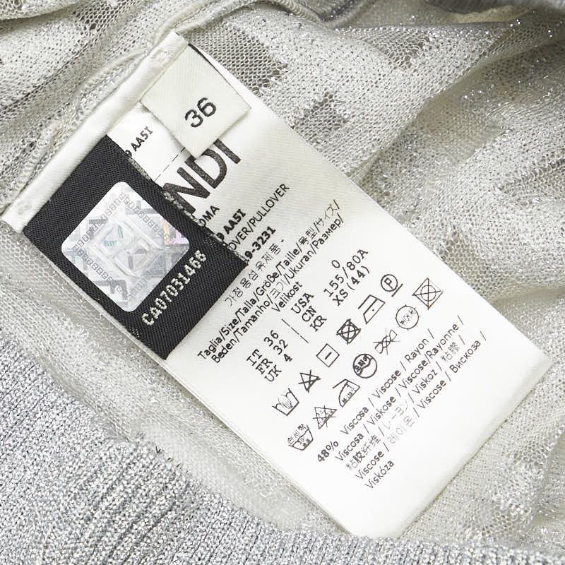 Fendi Fendi Fendi Zucca Knit Top Others Tops DUTY FREE for USA Size ONE SIZE - 4 Thumbnail