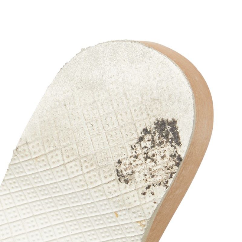 Burberry Burberry Burberry Nova Check Wood Leather Sandals Leather Other Size ONE SIZE - 9 Thumbnail