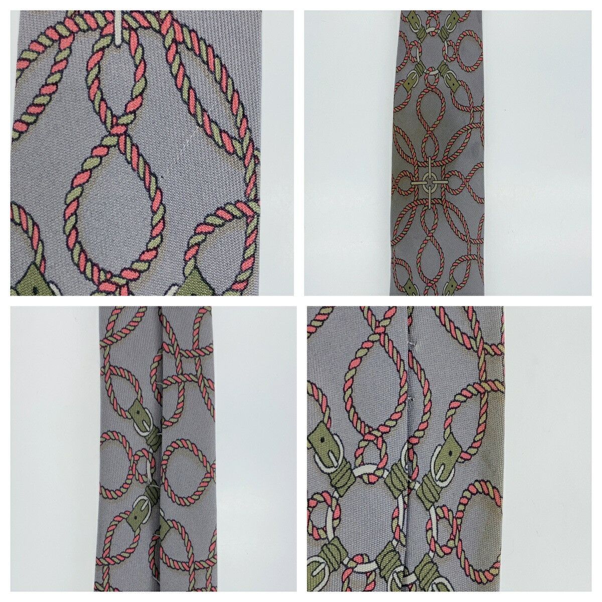 Hermes Hermes Hermes Silk Tie Others Necktie DUTY FREE for USA Size ONE SIZE - 5 Thumbnail