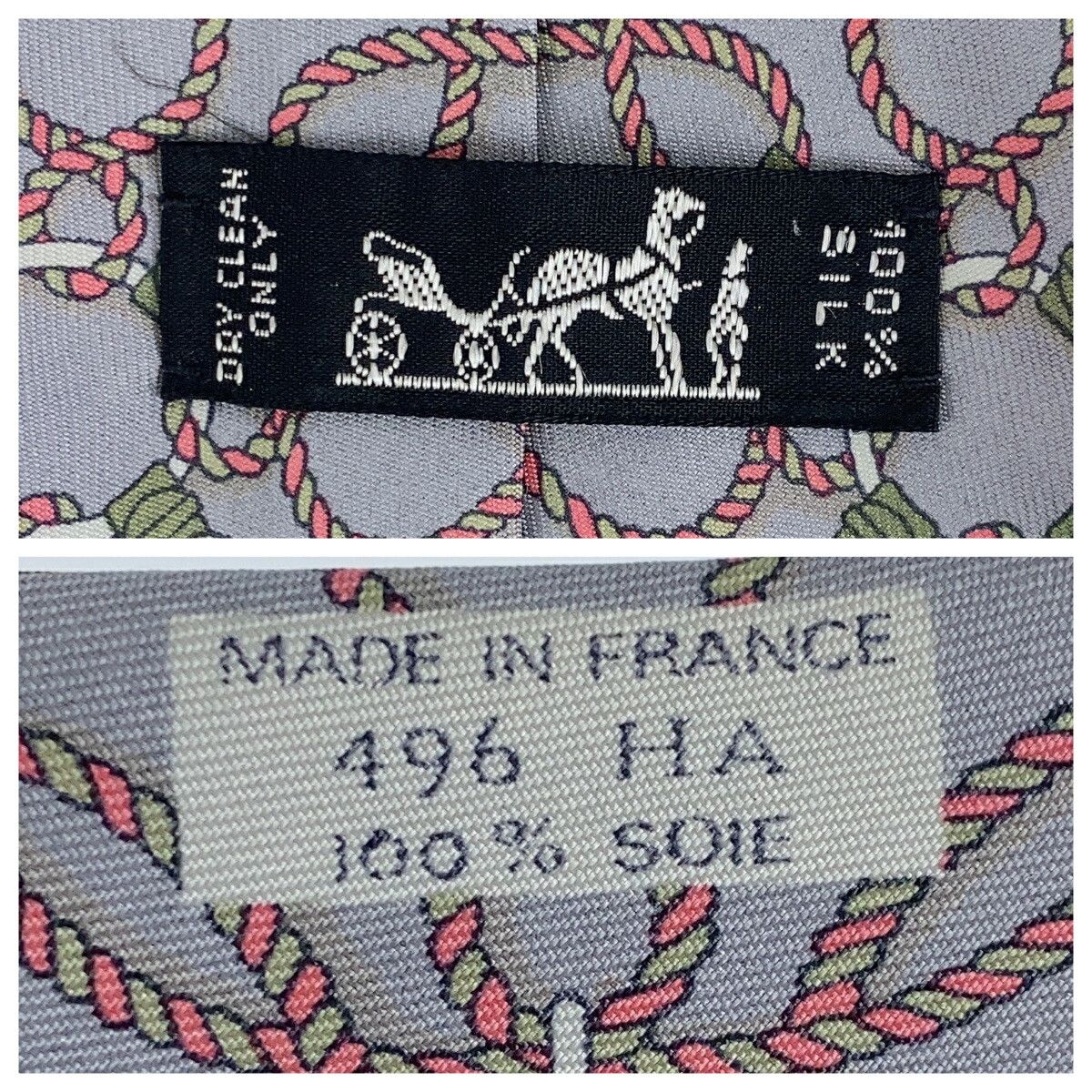 Hermes Hermes Hermes Silk Tie Others Necktie DUTY FREE for USA Size ONE SIZE - 6 Thumbnail