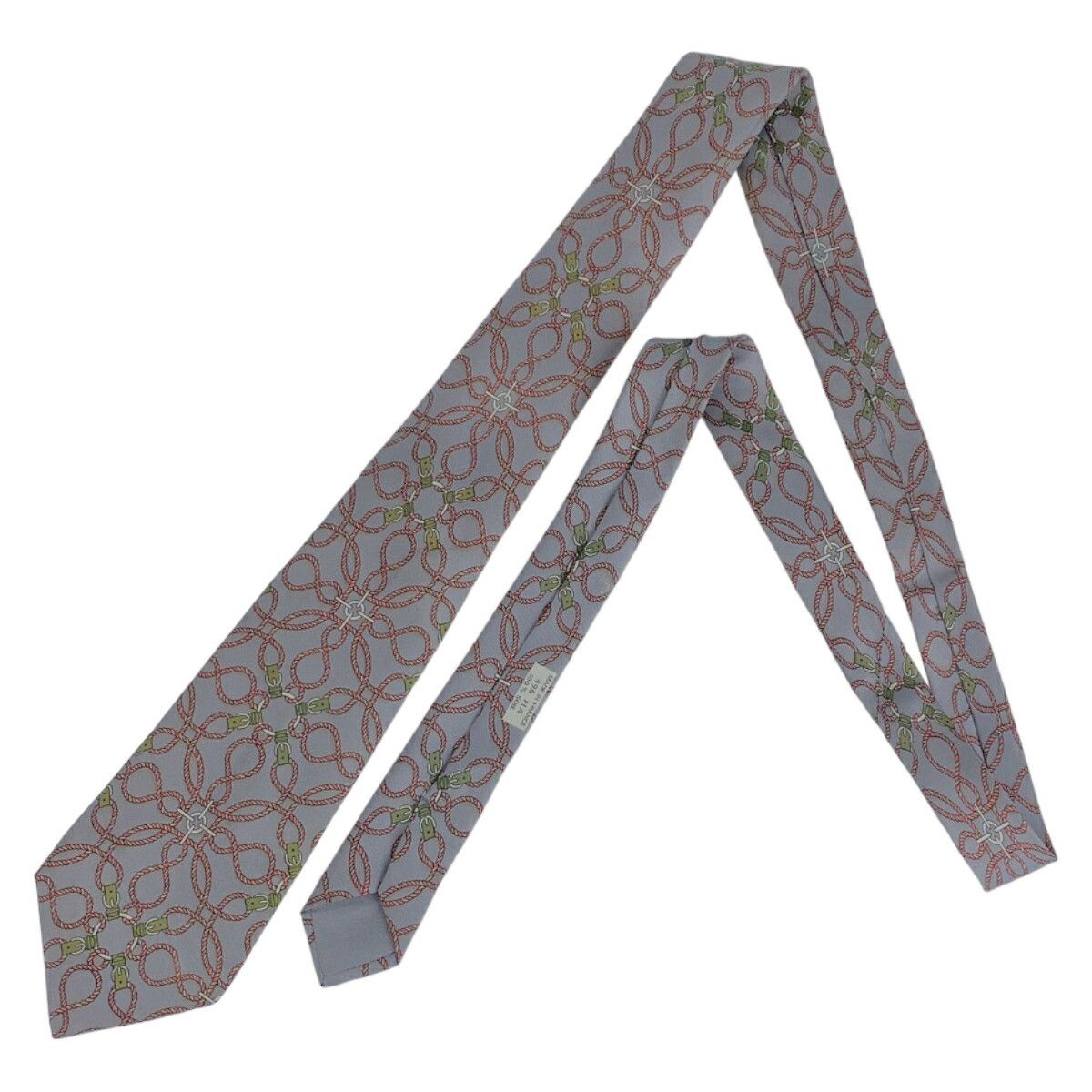 Hermes Hermes Hermes Silk Tie Others Necktie DUTY FREE for USA Size ONE SIZE - 2 Thumbnail