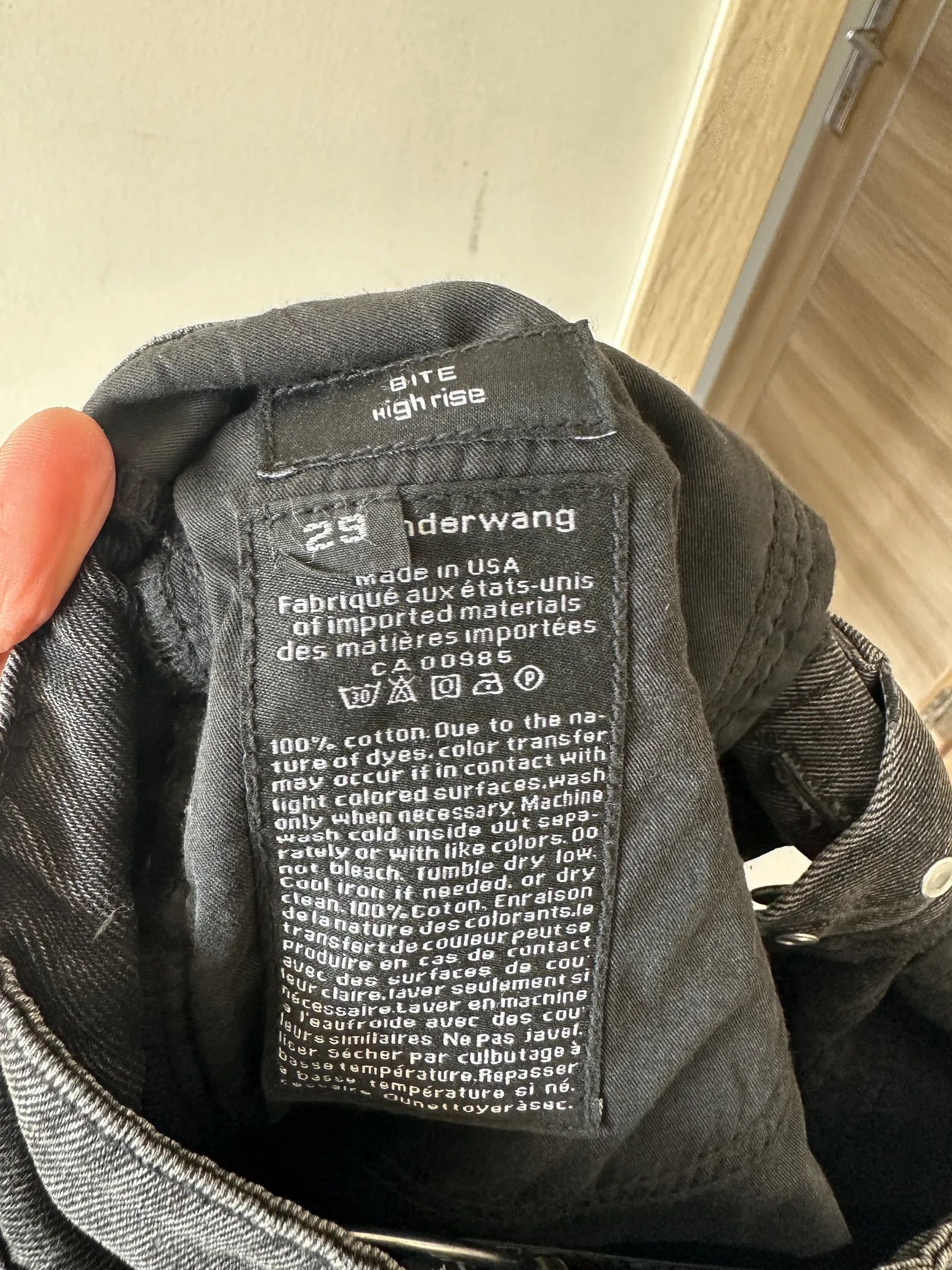 Alexander Wang Alexander Wang Jeans Size 29" - 4 Thumbnail
