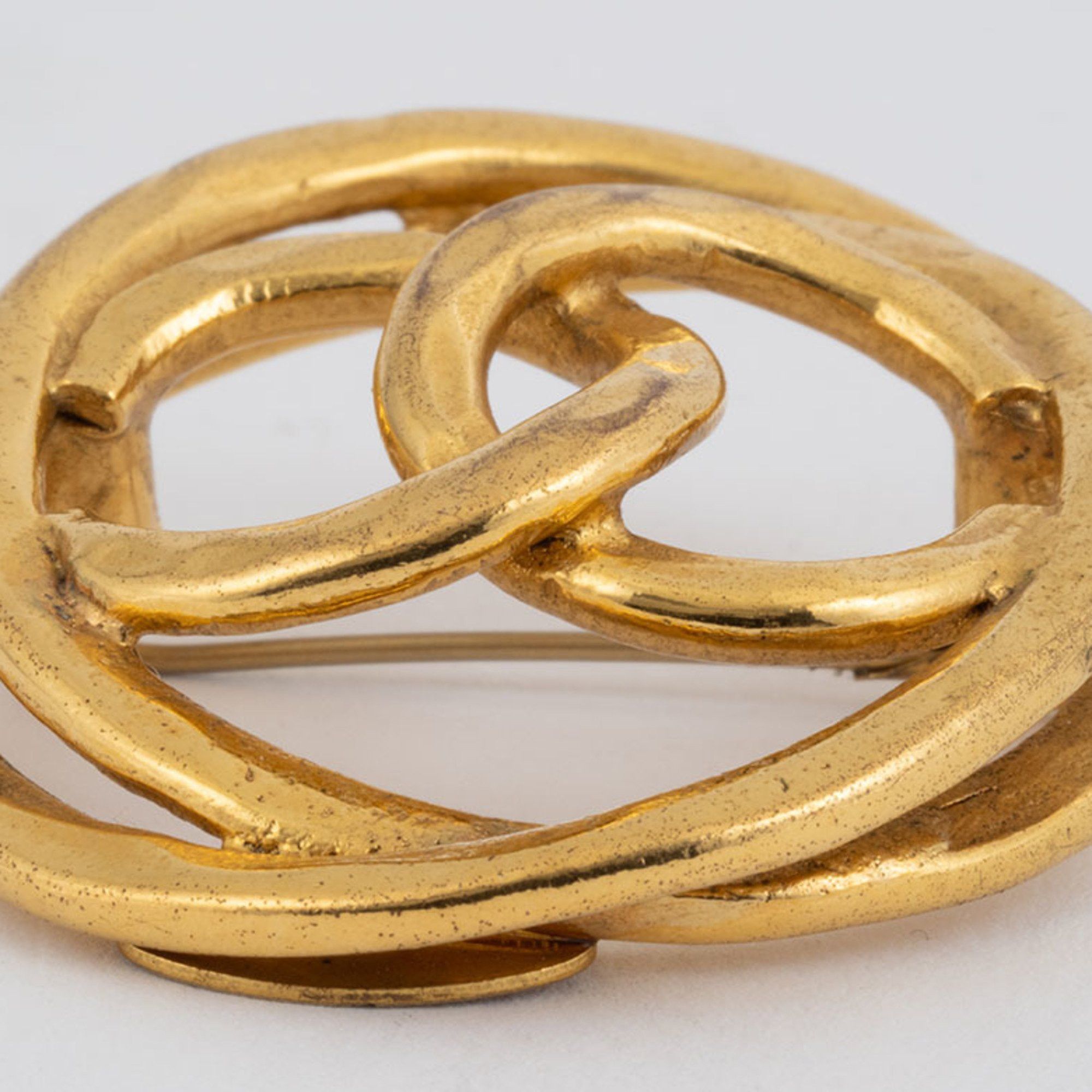 Chanel Chanel Logo CC brooch Size ONE SIZE - 7 Thumbnail