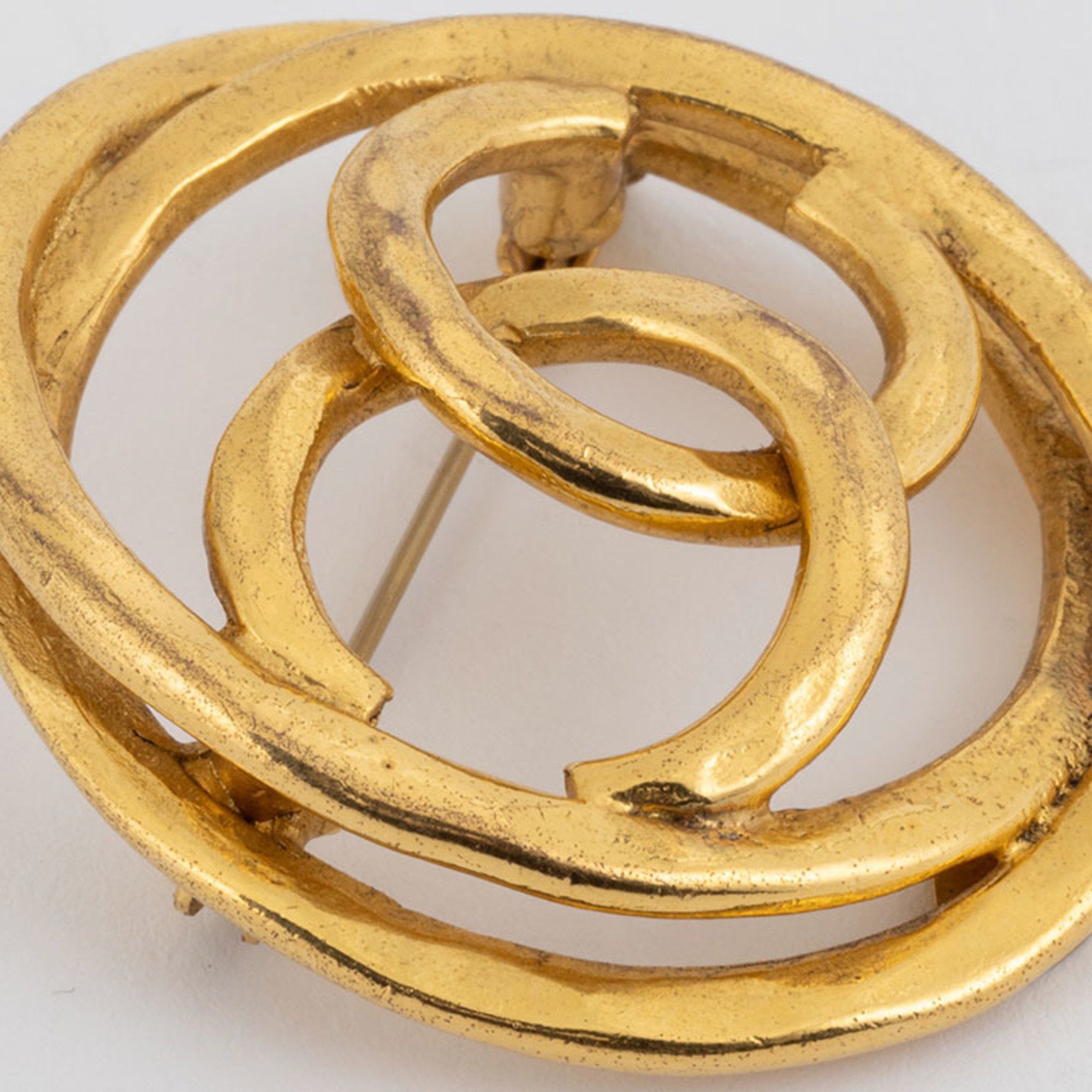 Chanel Chanel Logo CC brooch Size ONE SIZE - 3 Thumbnail