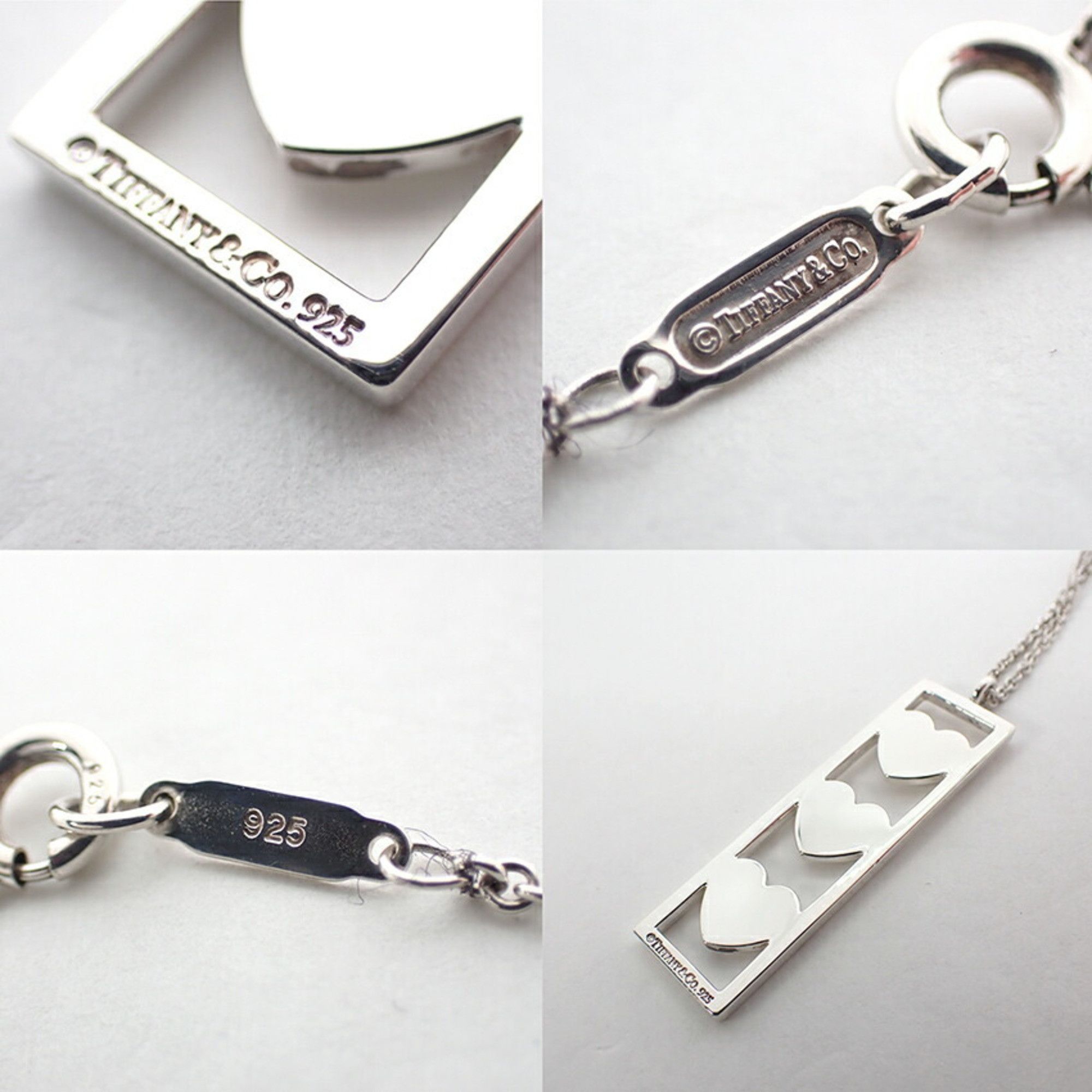 Tiffany & Co. Tiffany & Co Triple Heart pendant Size ONE SIZE - 4 Thumbnail