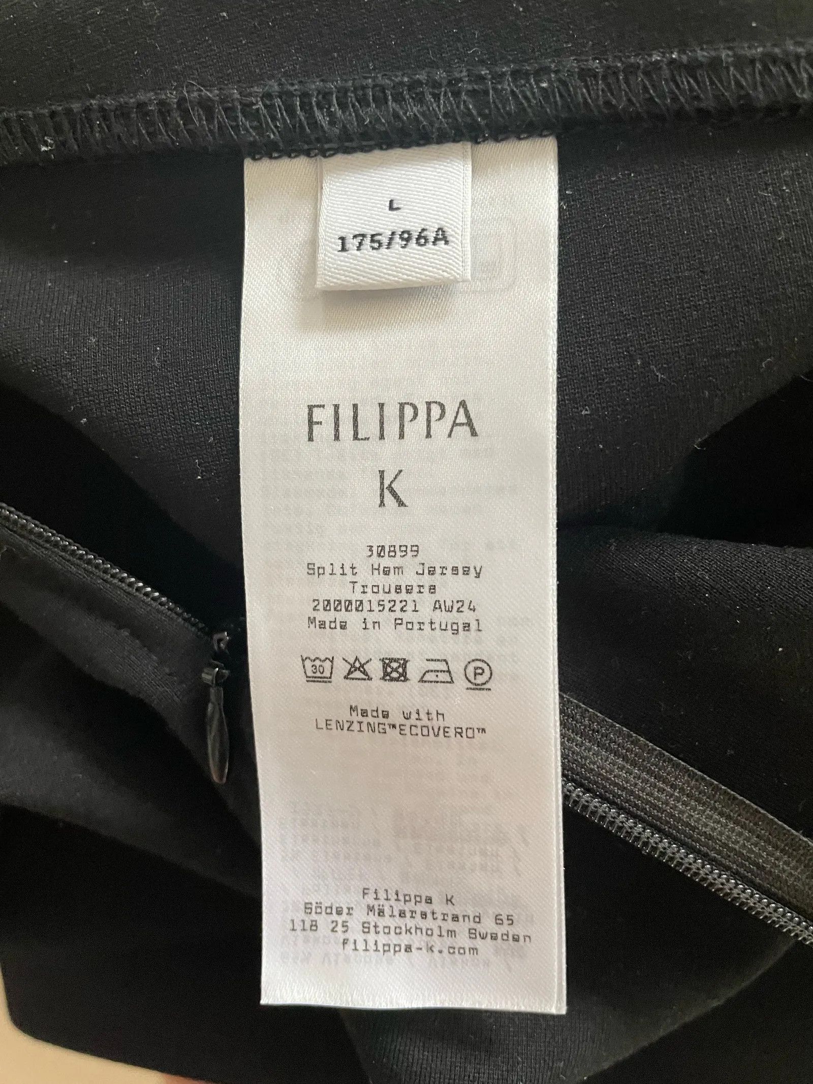Filippa K Filippa K Split Hem Jersey Trousers Pants Size 30" / US 8 / IT 44 - 3 Thumbnail