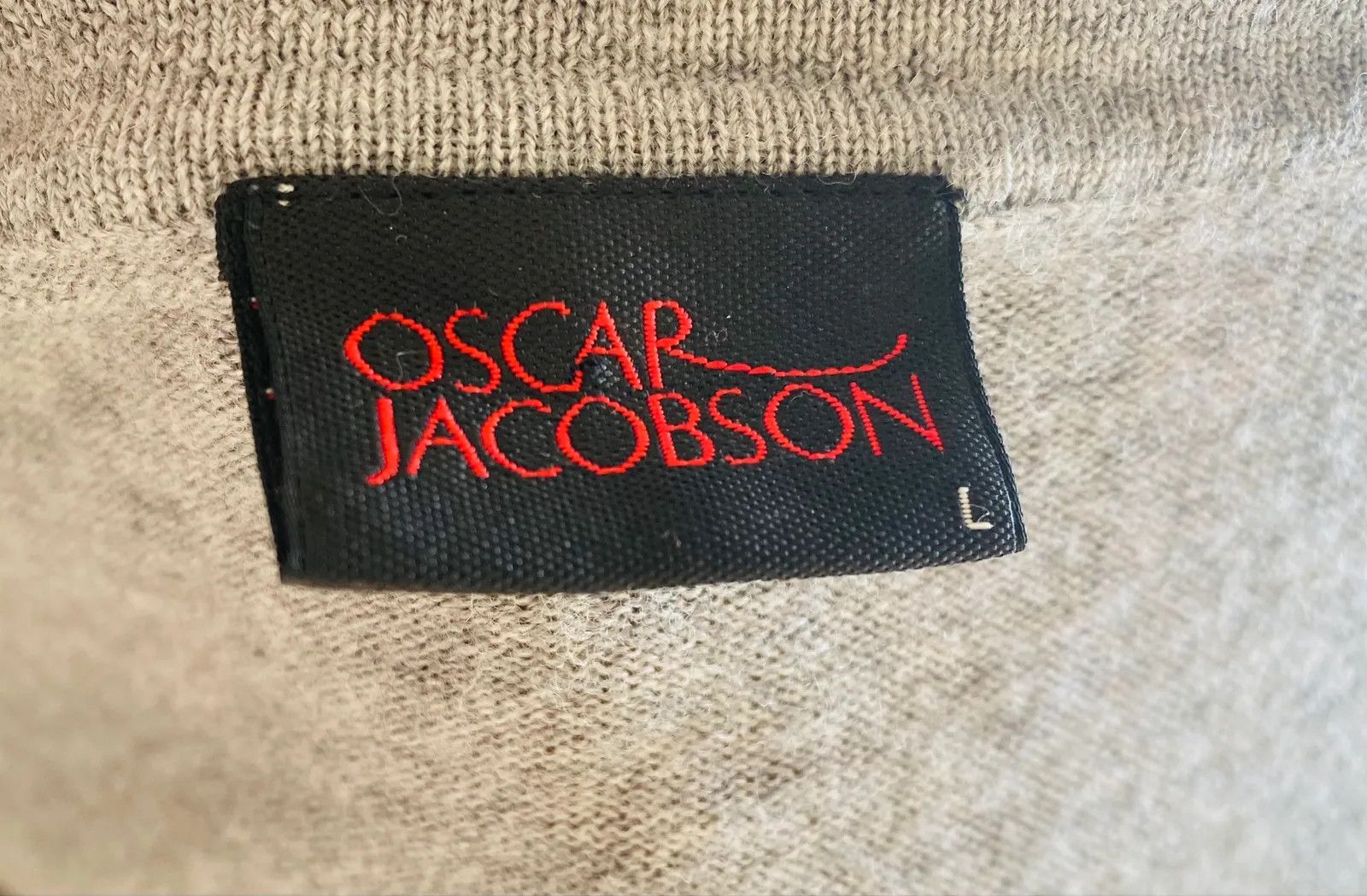 Oscar Jacobson Oscar Jacobson Cardigan Size US L / EU 52-54 / 3 - 2 Thumbnail