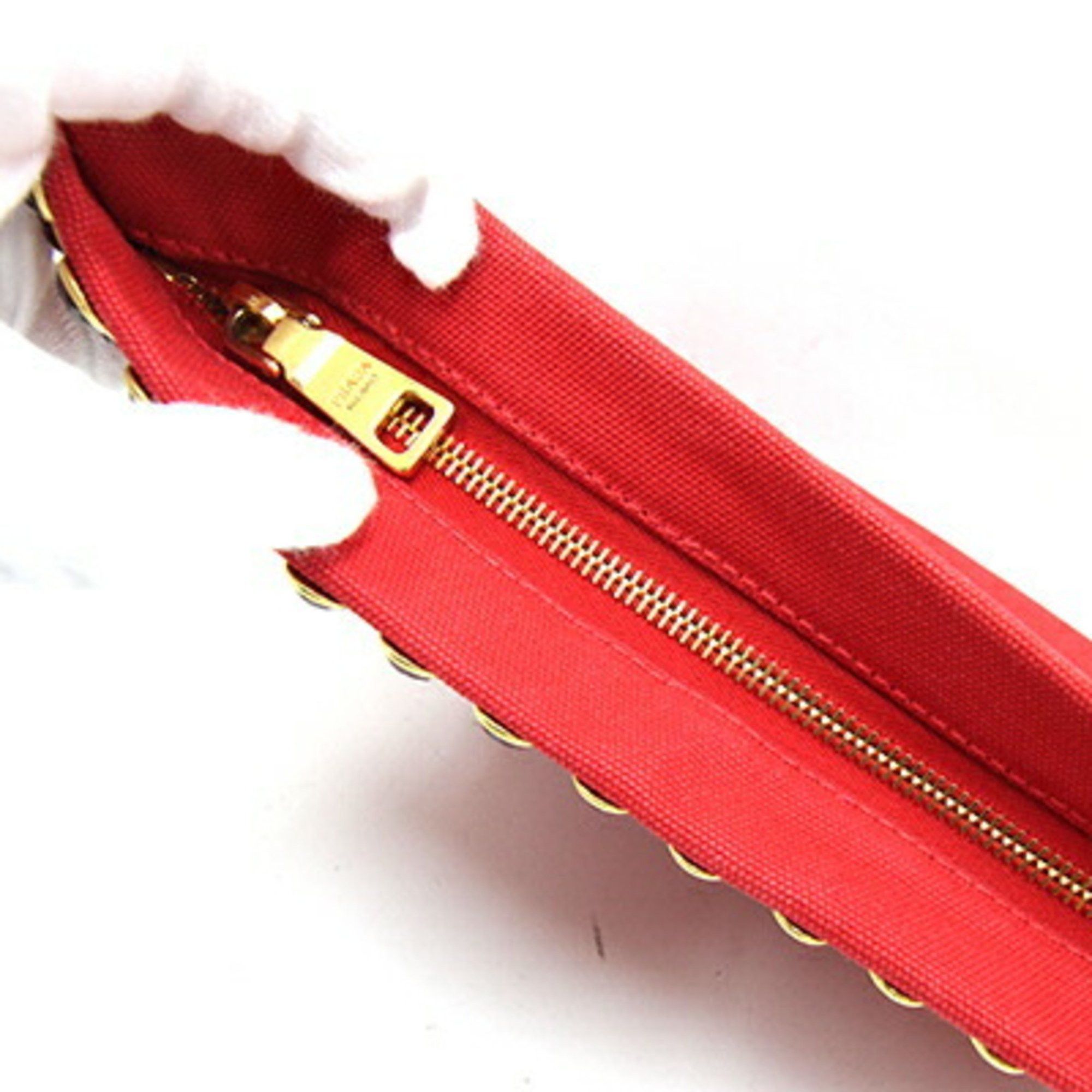 Prada Prada Canapa clutch Size ONE SIZE - 5 Thumbnail