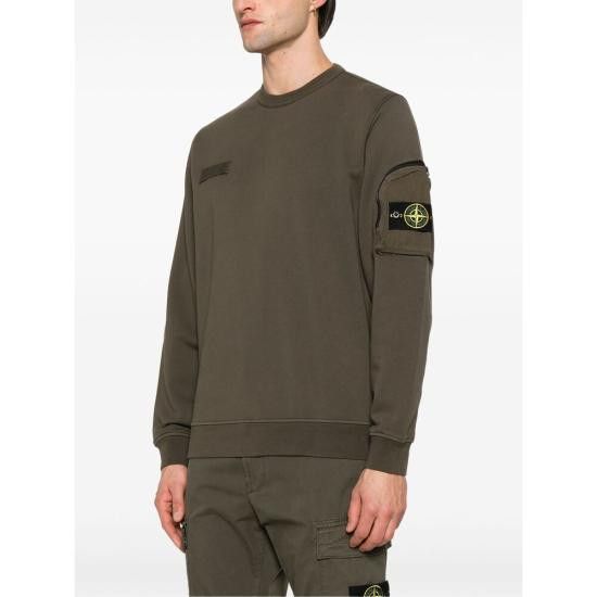 Stone Island STONE ISLAND Men Tops 156100003 S0123 V0054 GREEN Size US M / EU 48-50 / 2 - 2 Thumbnail