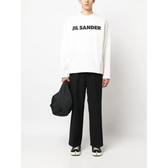 Jil Sander JIL SANDER Men Tops J45148 J22GC0136 102 WHITE Size US XL / EU 56 / 4 - 4 Thumbnail
