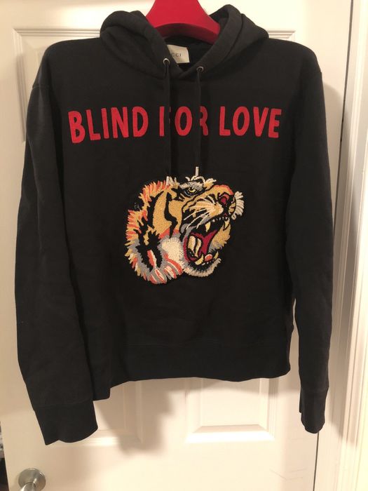 Gucci Blind For Love Hoodie Grailed