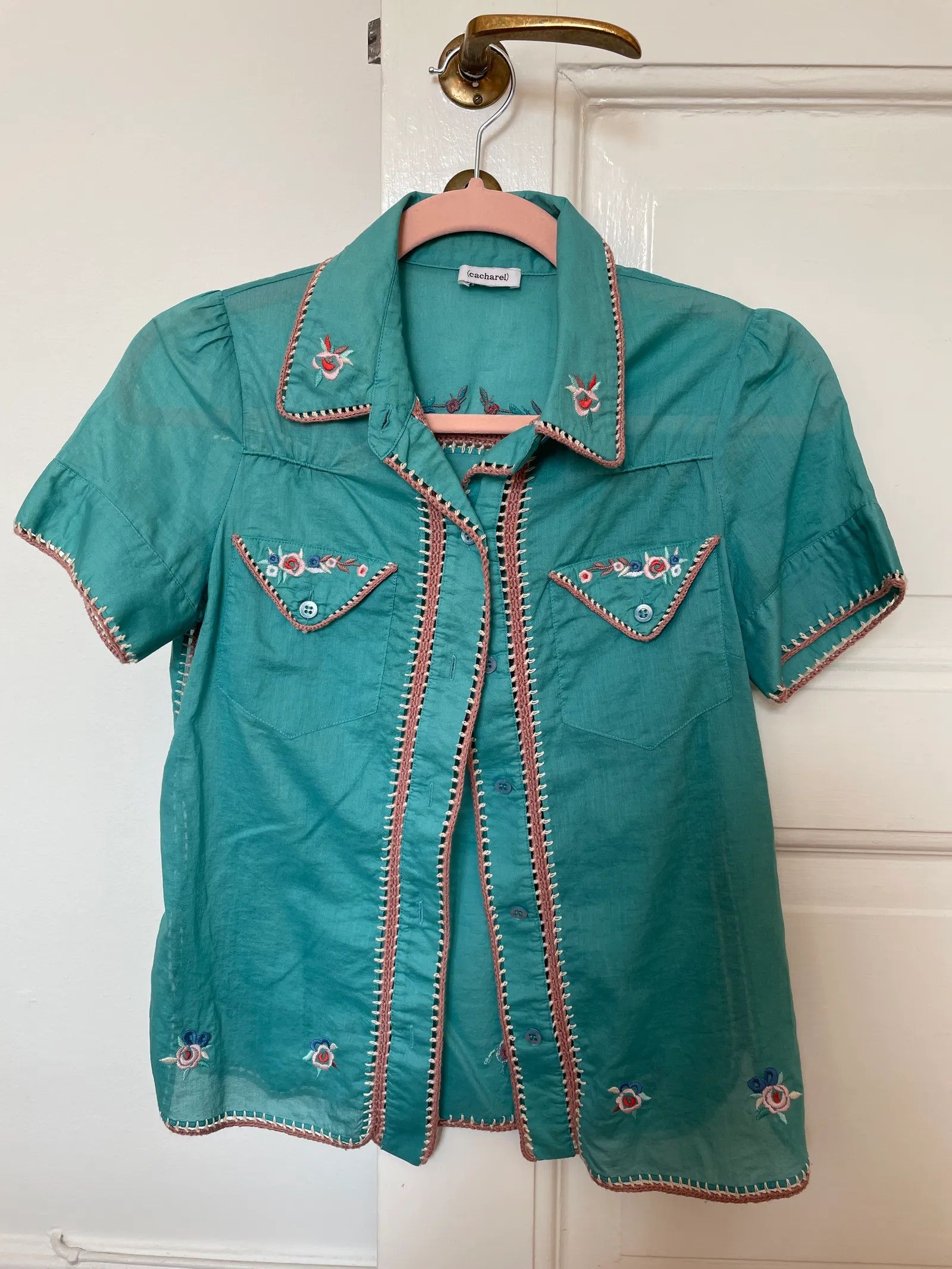 Cacharel Cacharel Dress Size S / US 4 / IT 40 - 4 Thumbnail