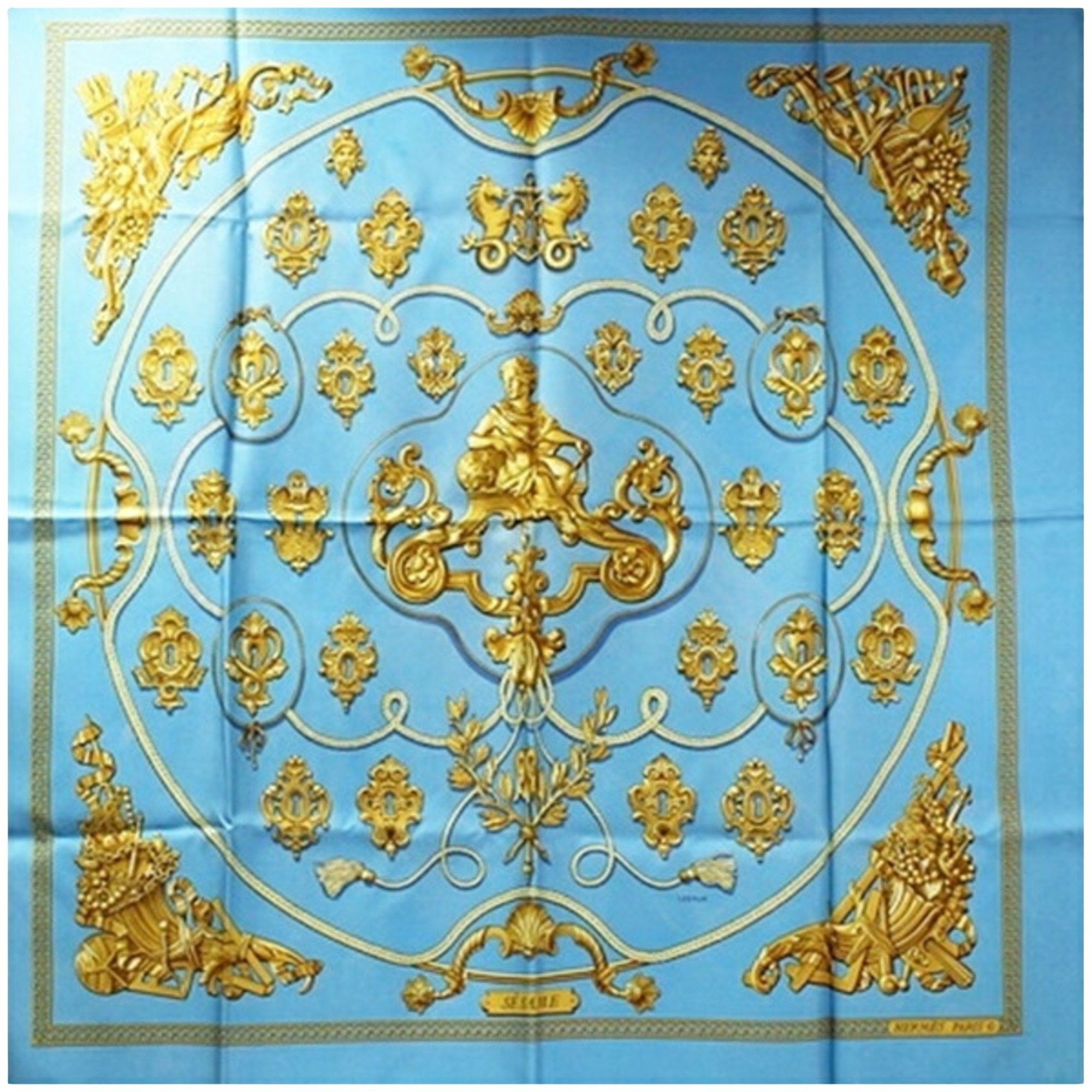 Hermes Hermès Carré 90 scarf Size ONE SIZE - 2 Thumbnail