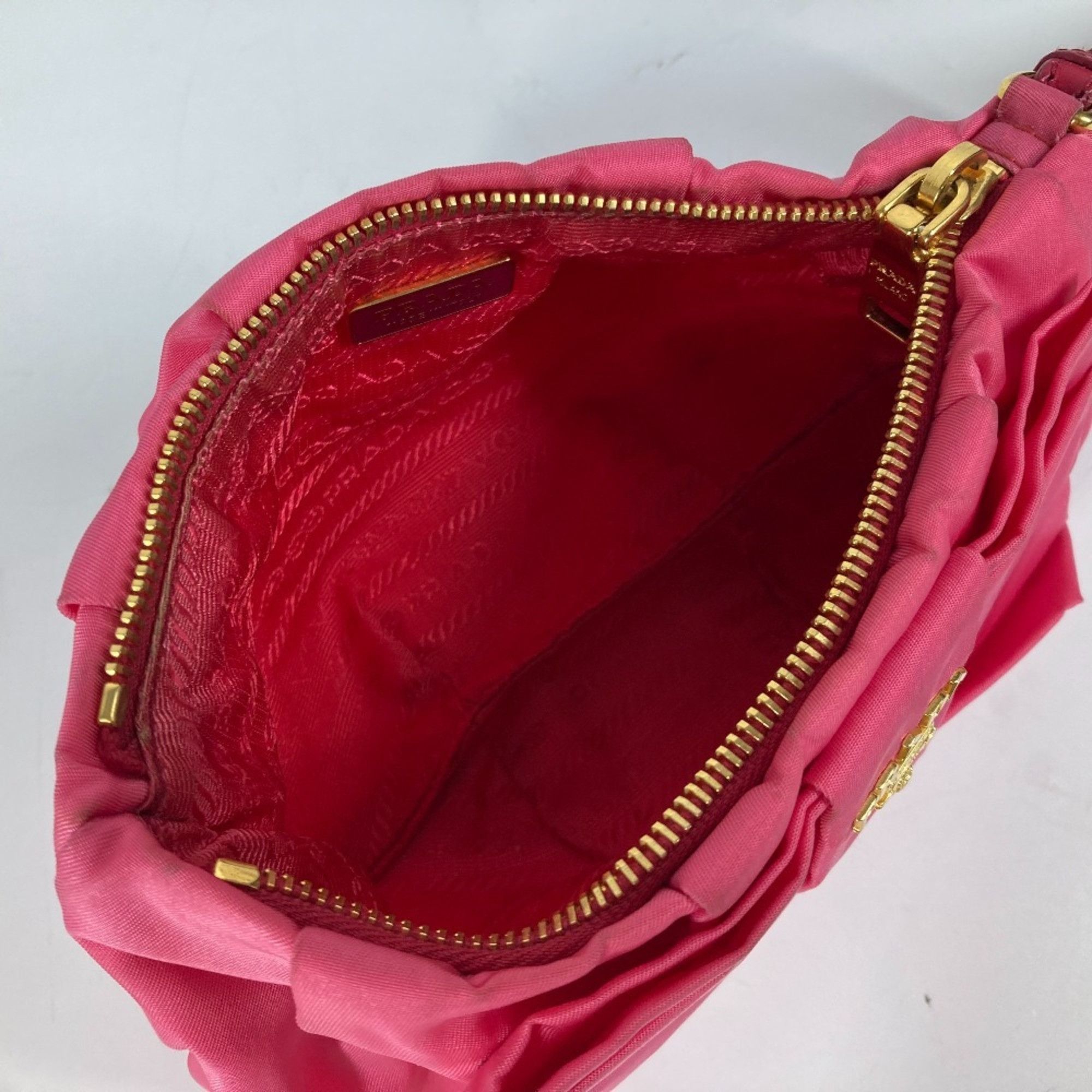 Prada Prada Ribbon clutch Size ONE SIZE - 8 Thumbnail