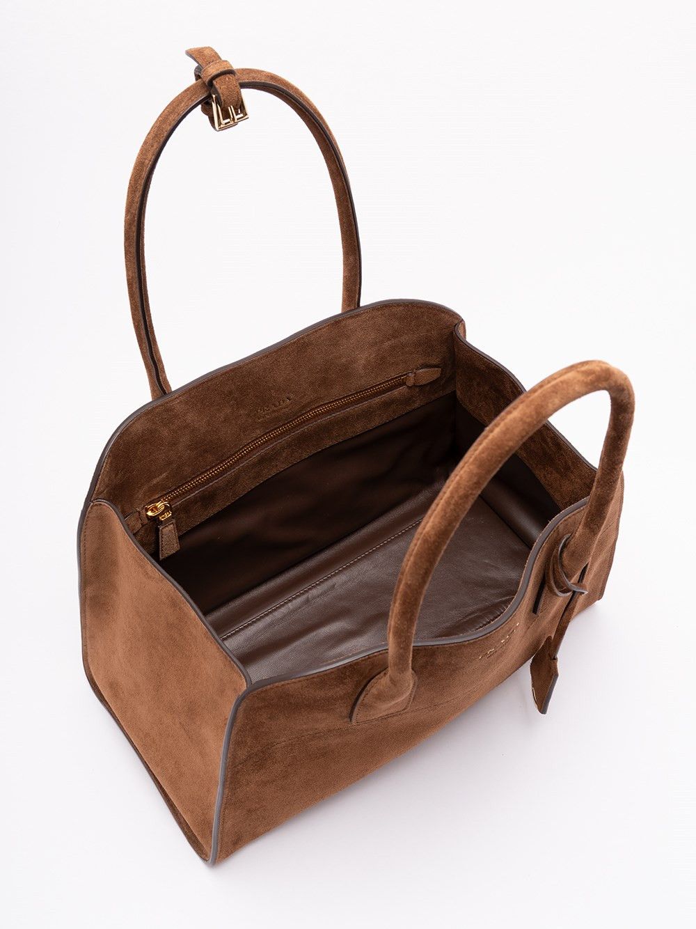 Prada Suede Tote Size ONE SIZE - 6 Thumbnail