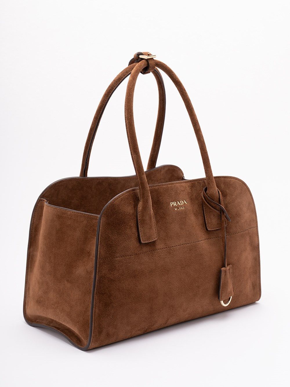 Prada Suede Tote Size ONE SIZE - 3 Thumbnail