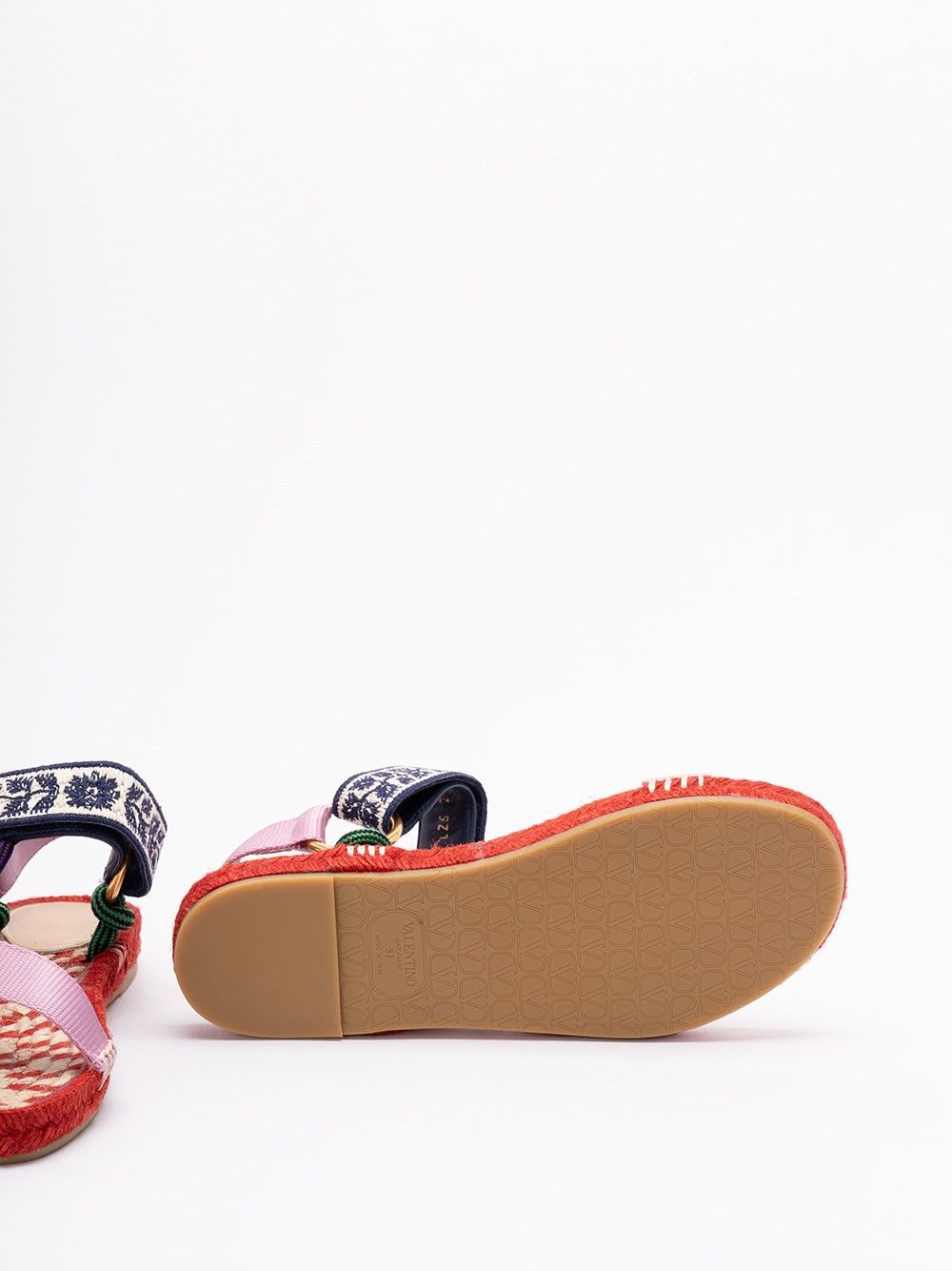 Valentino `VG Lake Powell` Sandal Espadrilles Size US 7 / IT 37 - 4 Thumbnail