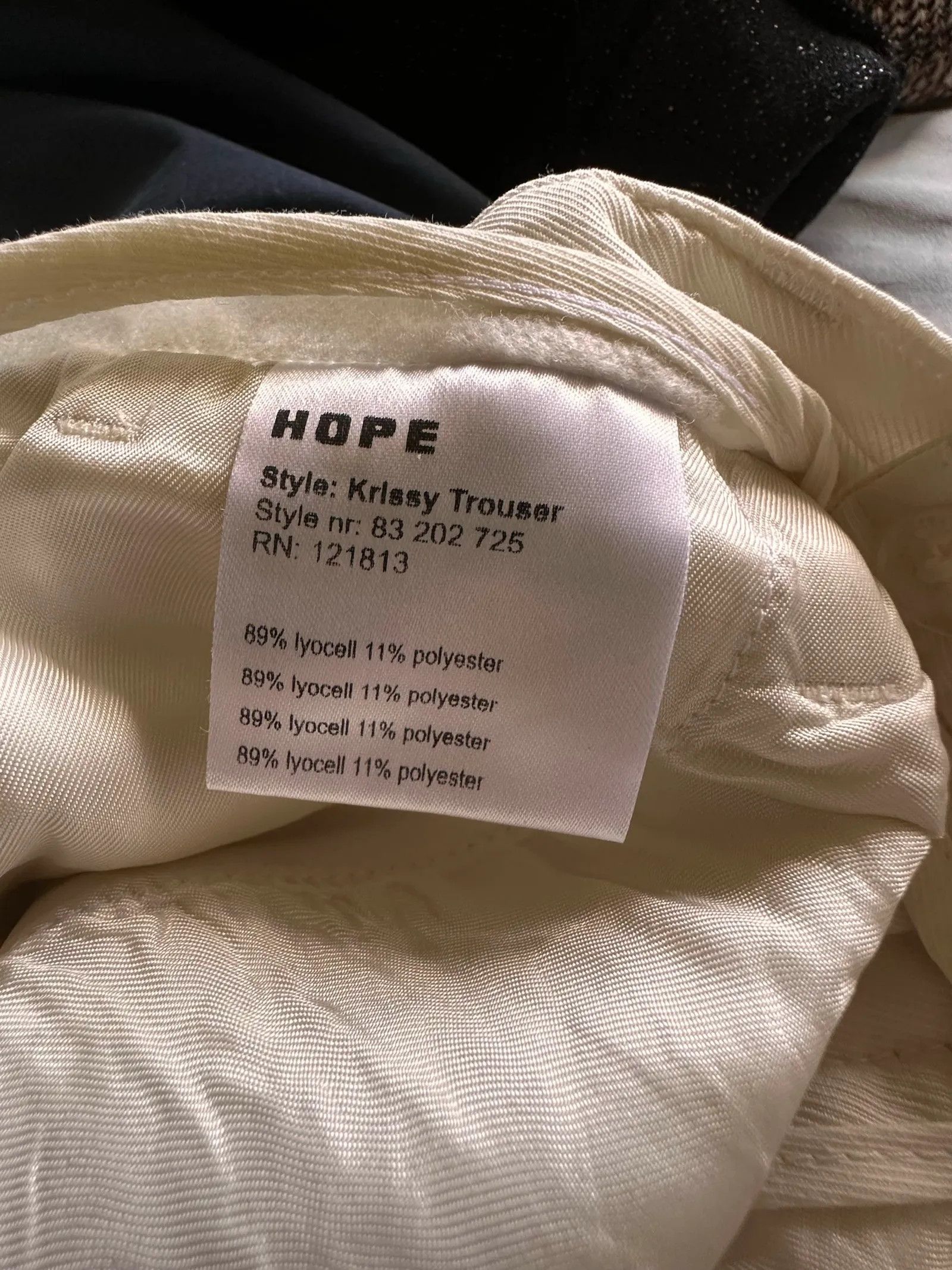 Hope Hope Krissy trouser Pants Size 25" / US 0 / IT 36 - 3 Thumbnail