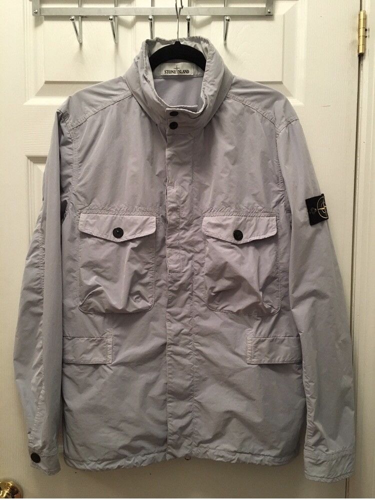 Stone Island David Tela Light TC Field Jacket Grailed