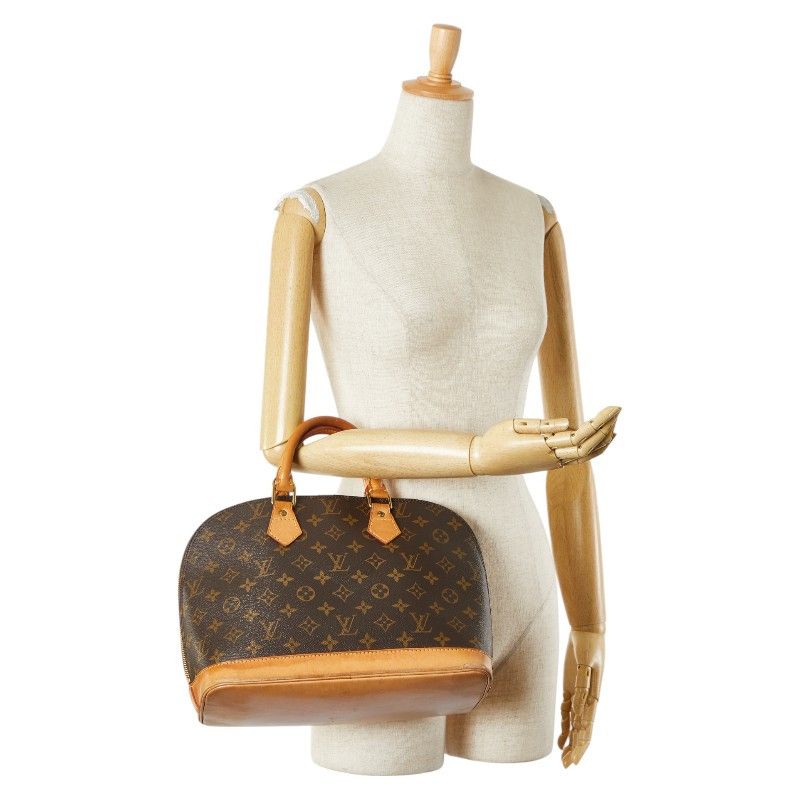 Louis Vuitton Louis Vuitton Louis Vuitton Alma PM Monogram Handbag Canvas Handbag M51130 Size ONE SIZE - 14 Thumbnail