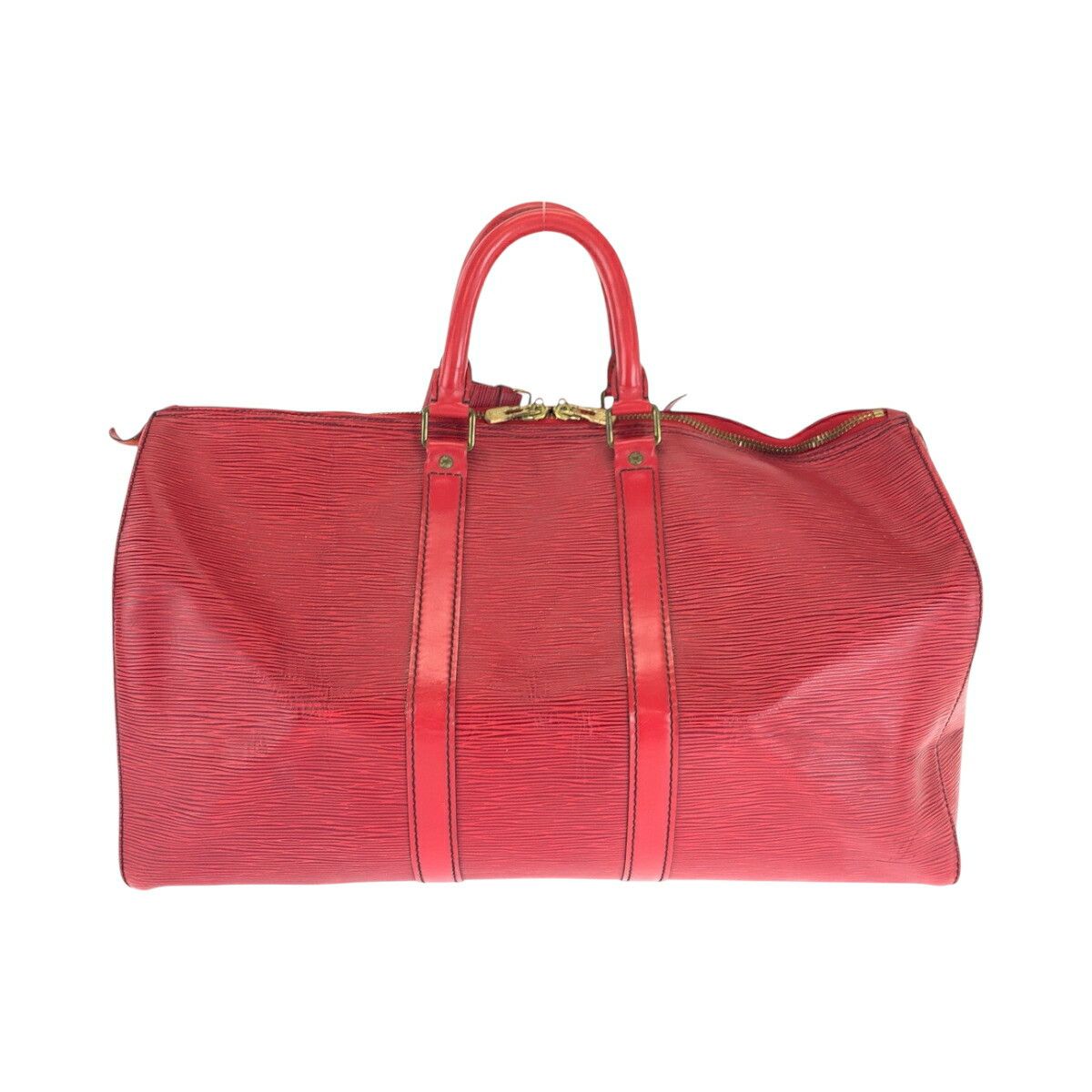 Louis Vuitton Louis Vuitton Louis Vuitton Epi Keepall Boston Bag M42977 Leather Travel Bag M42977 DUTY FREE for USA Size ONE SIZE - 2 Thumbnail