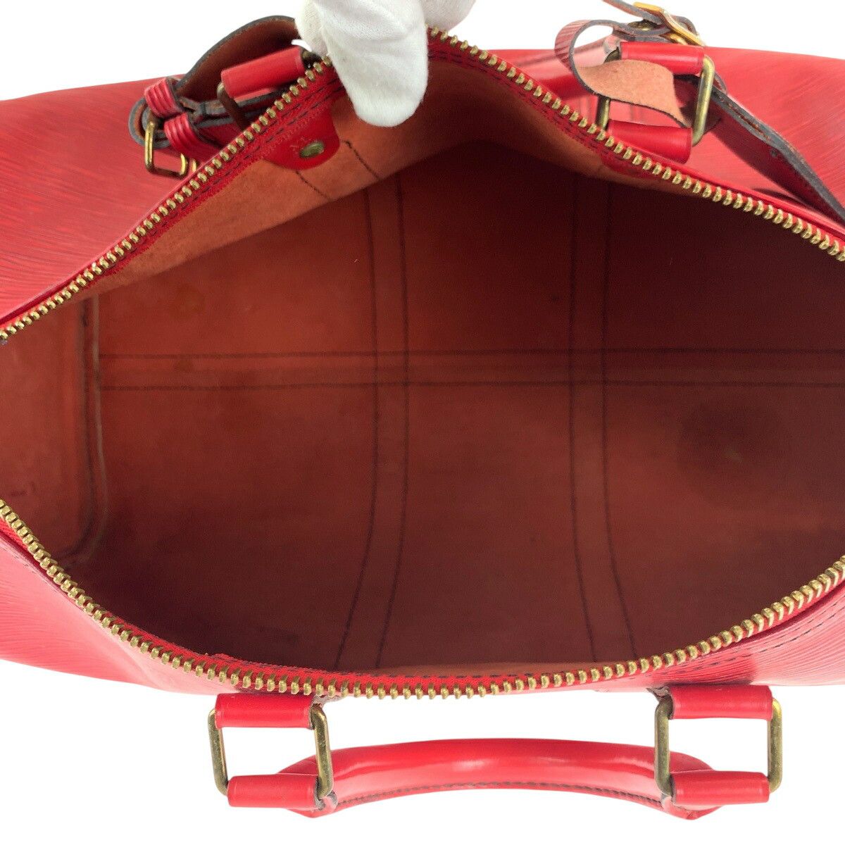 Louis Vuitton Louis Vuitton Louis Vuitton Epi Keepall Boston Bag M42977 Leather Travel Bag M42977 DUTY FREE for USA Size ONE SIZE - 5 Thumbnail