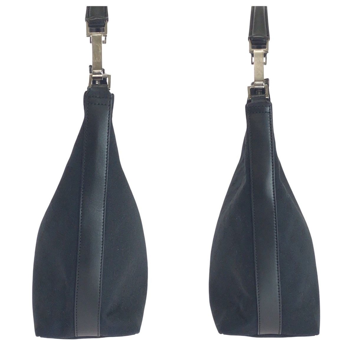Gucci Gucci Gucci GG Canvas/Leather Hobo Shoulder Bag 000 0602 Canvas Shoulder Bag 000 0602 DUTY FREE for USA Size ONE SIZE - 6 Thumbnail