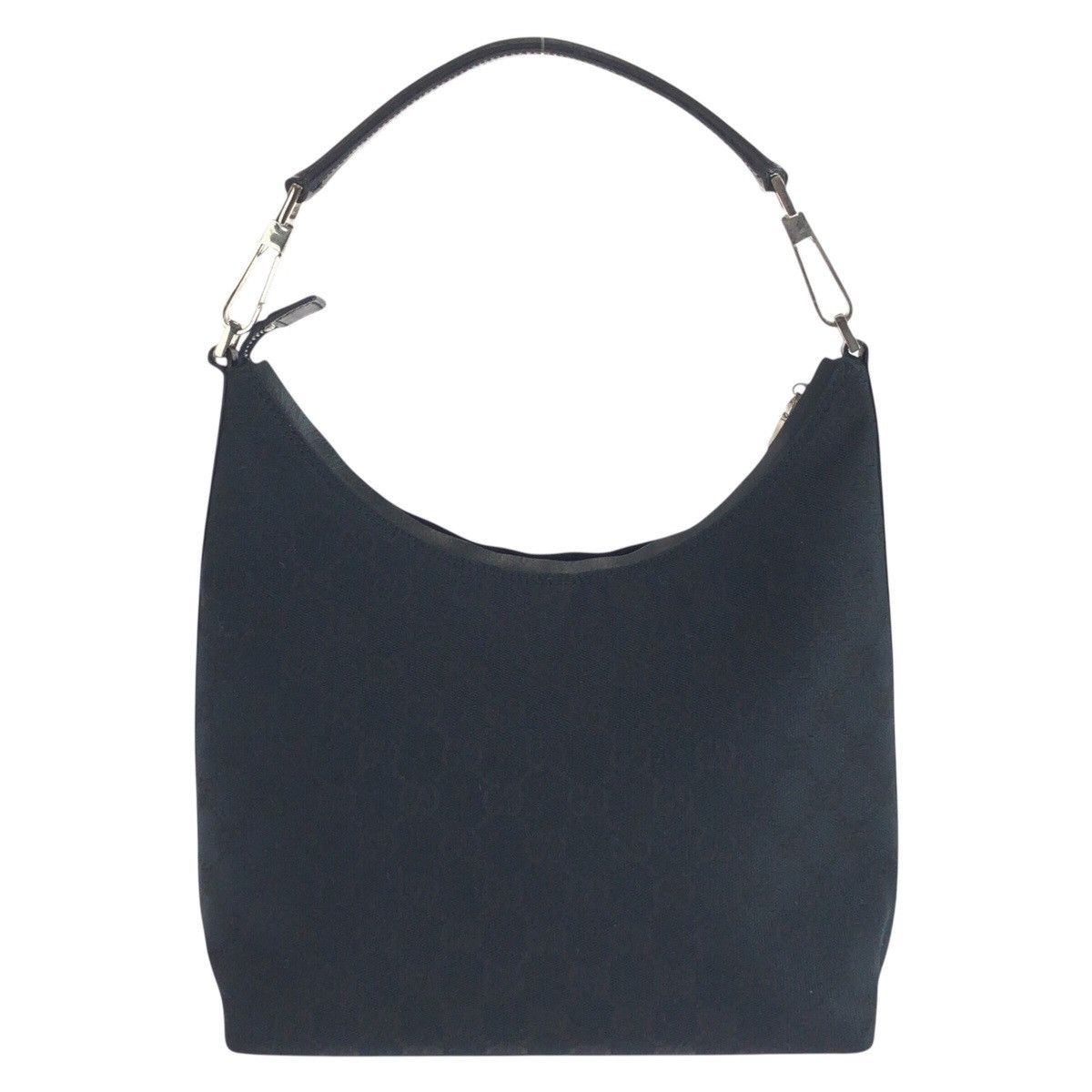 Gucci Gucci Gucci GG Canvas/Leather Hobo Shoulder Bag 000 0602 Canvas Shoulder Bag 000 0602 DUTY FREE for USA Size ONE SIZE - 2 Thumbnail