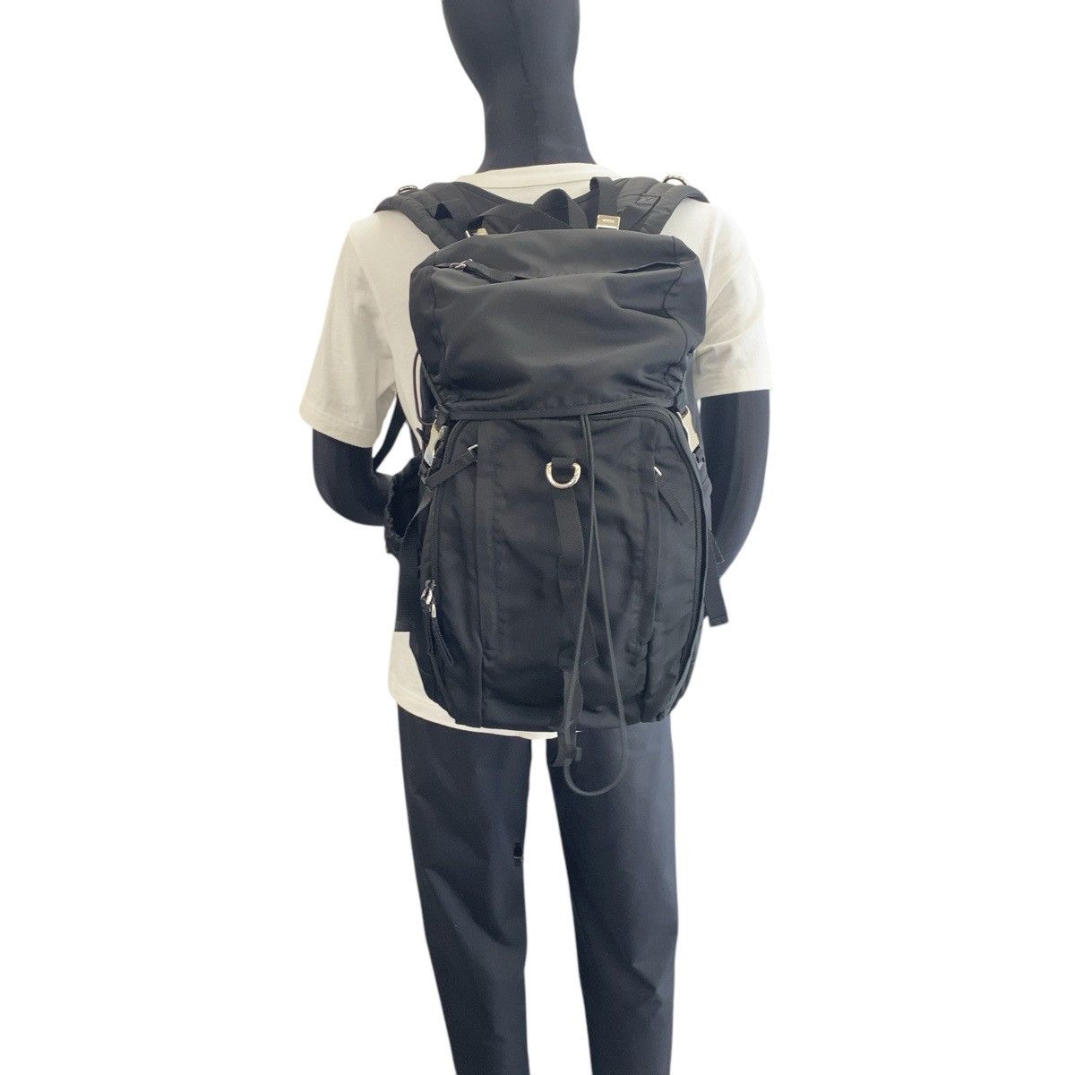 Prada Prada Prada Tessuto Triangle Logo Plate Nylon Backpack VZ0056 Others Backpack VZ0056 Size ONE SIZE - 5 Thumbnail