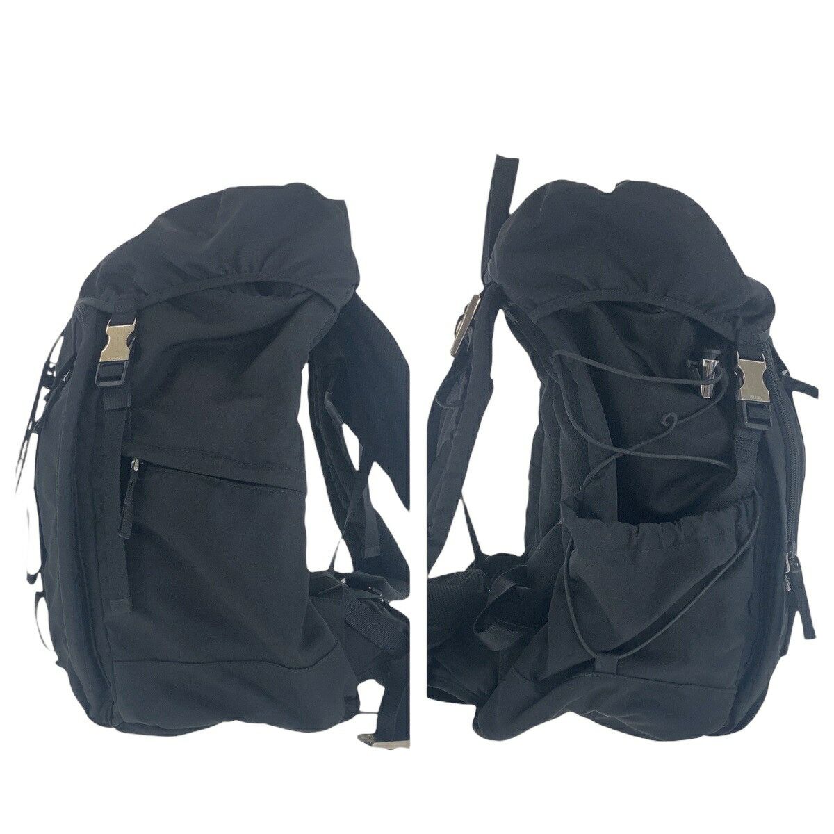 Prada Prada Prada Tessuto Triangle Logo Plate Nylon Backpack VZ0056 Others Backpack VZ0056 Size ONE SIZE - 6 Thumbnail